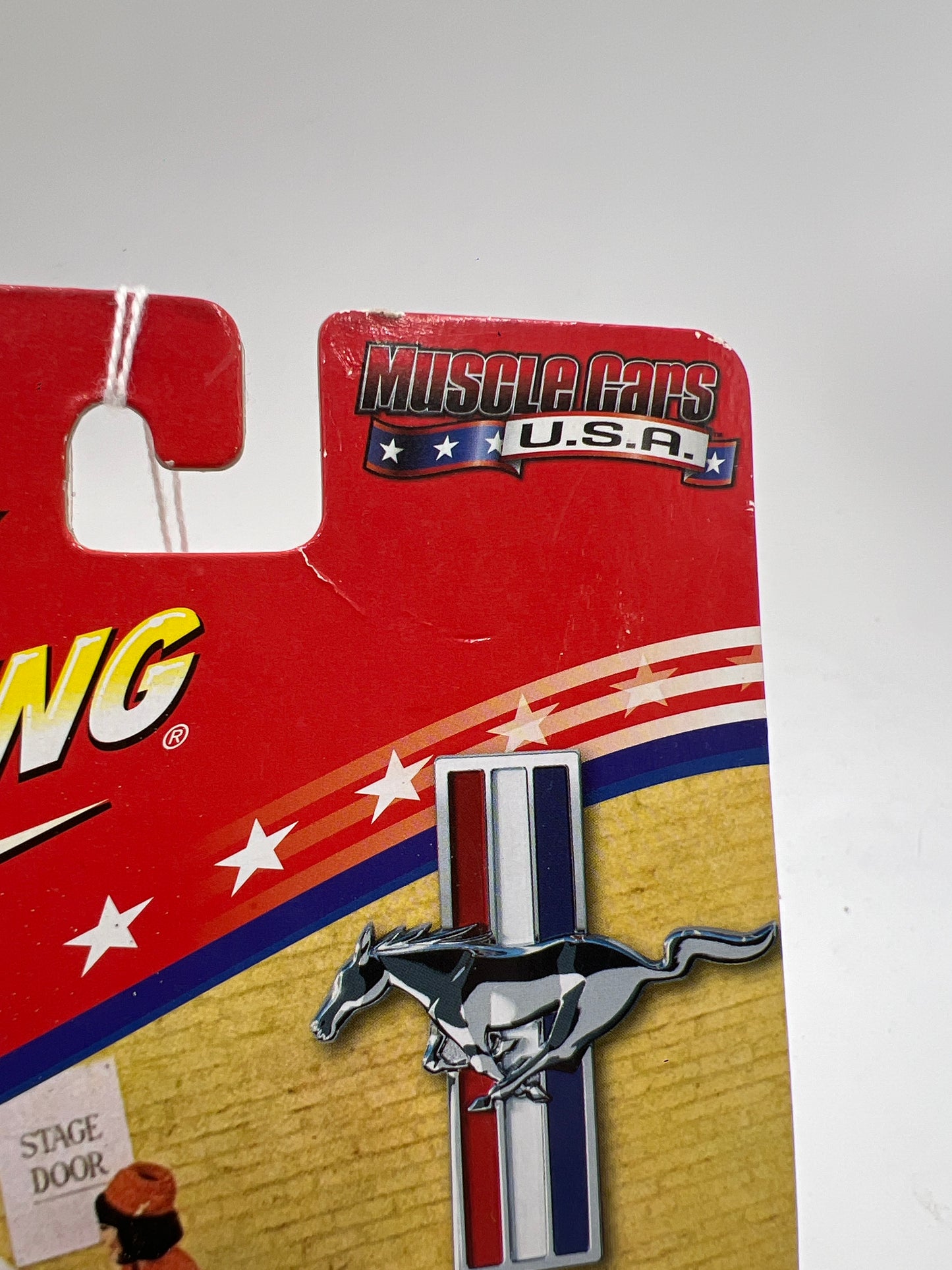 Johnny Lightning Muscle Cars USA #9 Release 2 Version D 1/1836 1965 Ford Mustang Red