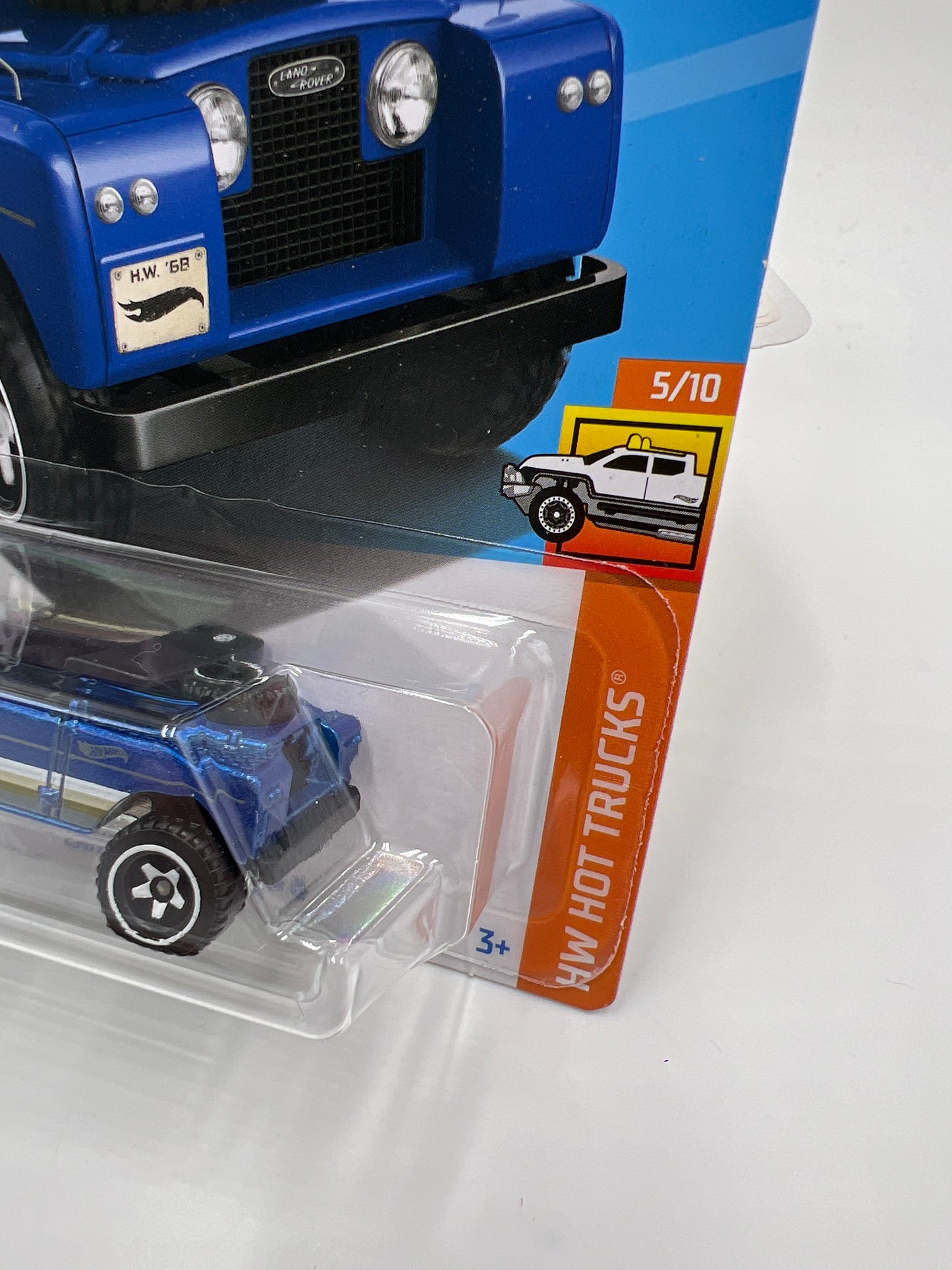 2024 Hot Wheels Hot Trucks #92 Land Rover Series II Blue 62C
