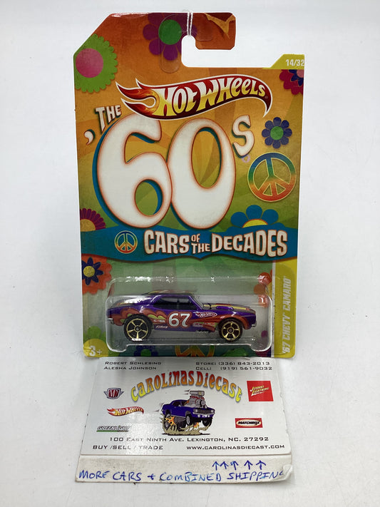 2011 Hot wheels 60’s Cars of the Decade 14/32 67 Camaro 161A