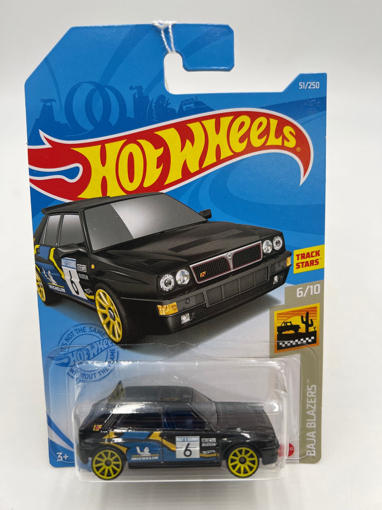 2021 Hot Wheels HW Baja Blazers #51 Lancia Delta Integrale Black 92G