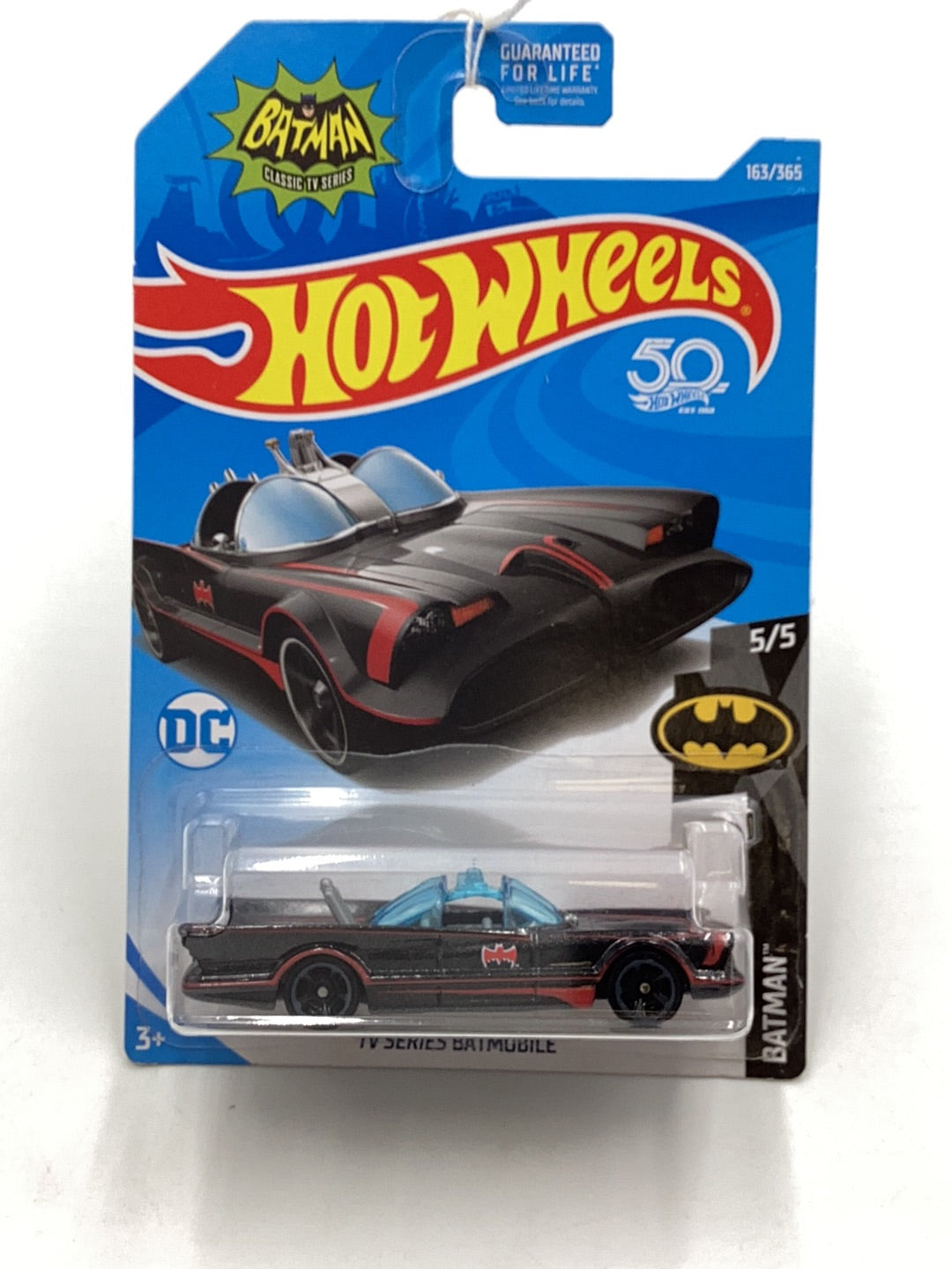 2018 Hot Wheels #163 TV Series Batmobile 121C
