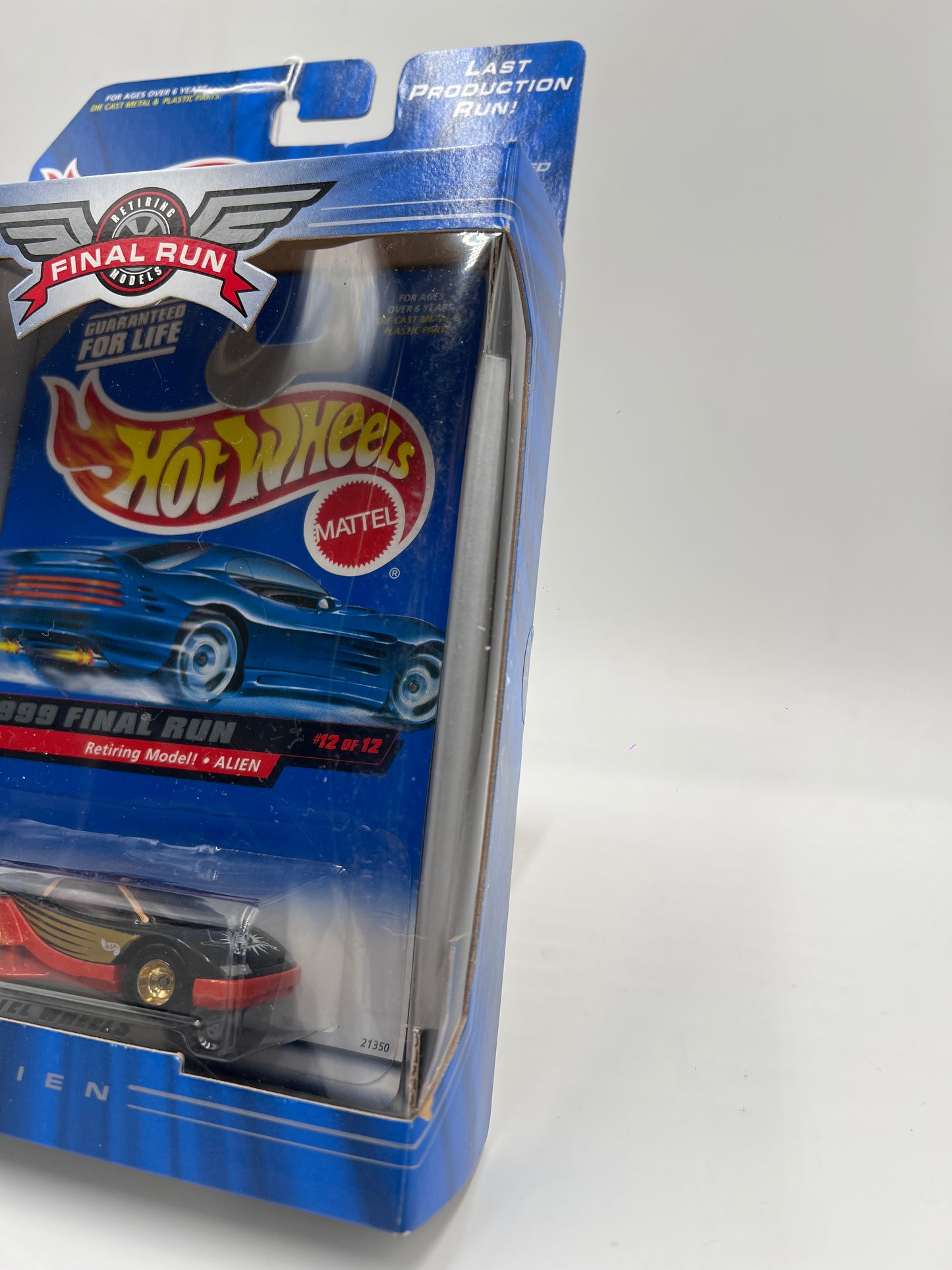 1999 Hot Wheels Final Run #12 Alien W/Real Riders