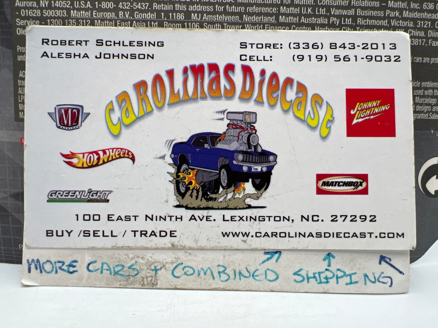 Hot Wheels Premium Speed Machines Ferrari 333SP Blue #1