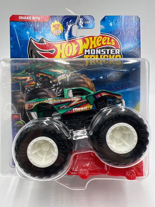 2026 Hot Wheels Monster Trucks Leading Legends #1 Snake Bite 125A