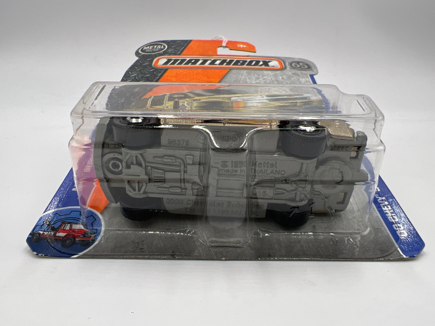 Matchbox 65th Anniversary #38 MBX Service 00 Chevy Suburban Sheriff Gold 208F