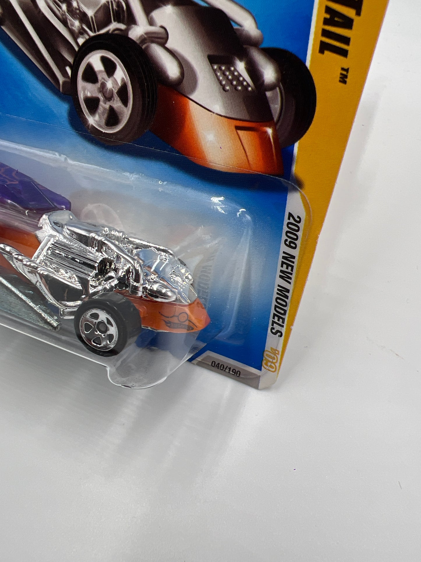 2009 Hot Wheels New Models #40 Draggin Tail Purple/Orange DD8