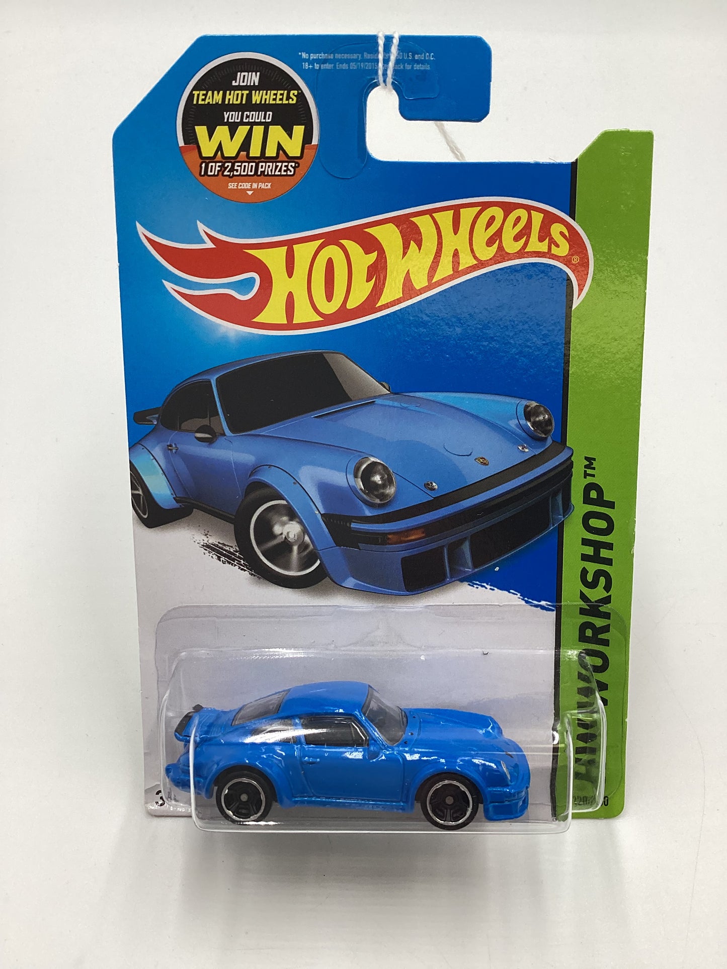 2015 Hot Wheels #220 Porsche 934 Turbo RSR Light Blue 99A