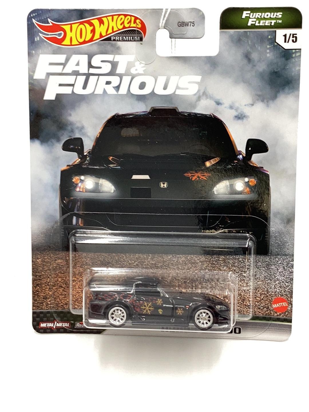 Hot Wheels fast and furious Furious Fleet #1 Honda S2000 247B