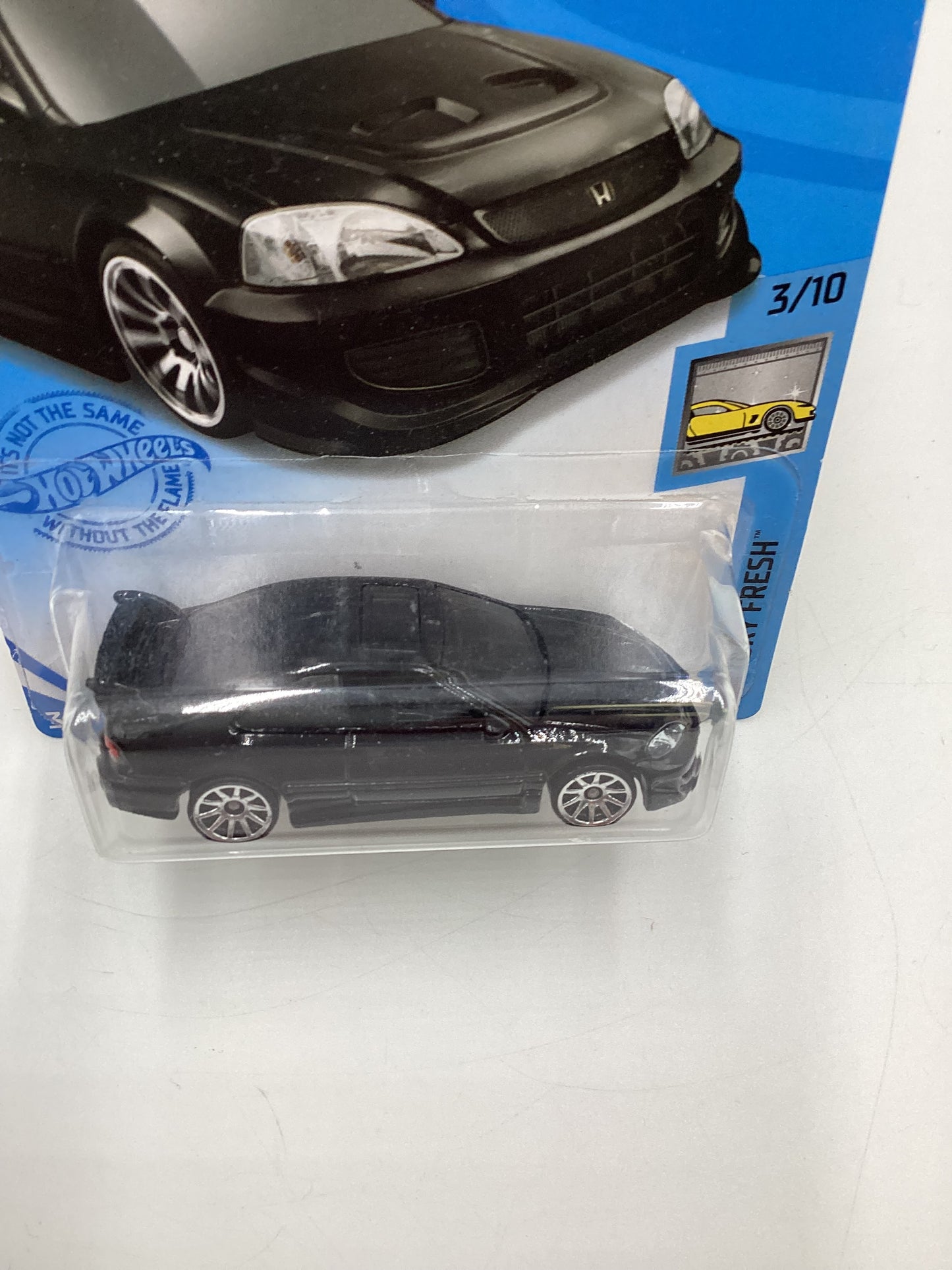 2021 Hot Wheels #63 Honda Civic Si Black