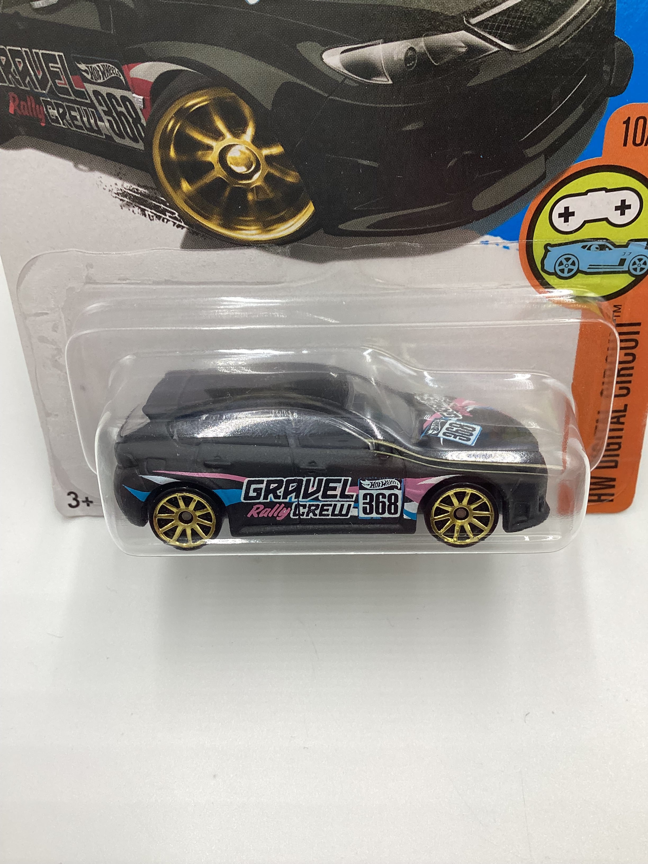 2016 Hot Wheels #30 Subaru WRX STI Matte Black Kmart exclusive