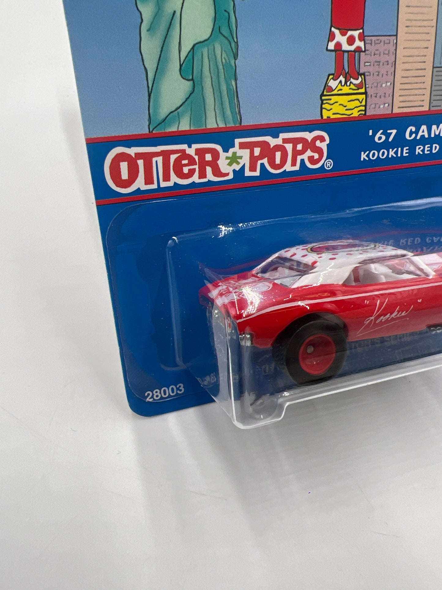 Hot Wheels Otter Pops 67 Camaro Twin Towers on Card Variation W/Protector VHTF