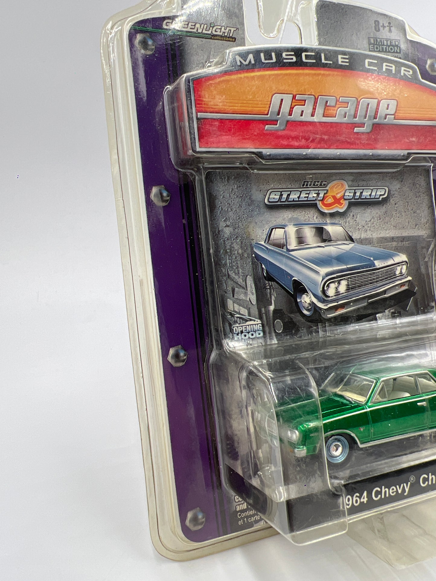 Greenlight Muscle Car Garage Series 8 CHASE 1964 Chevy Chevelle SS Green