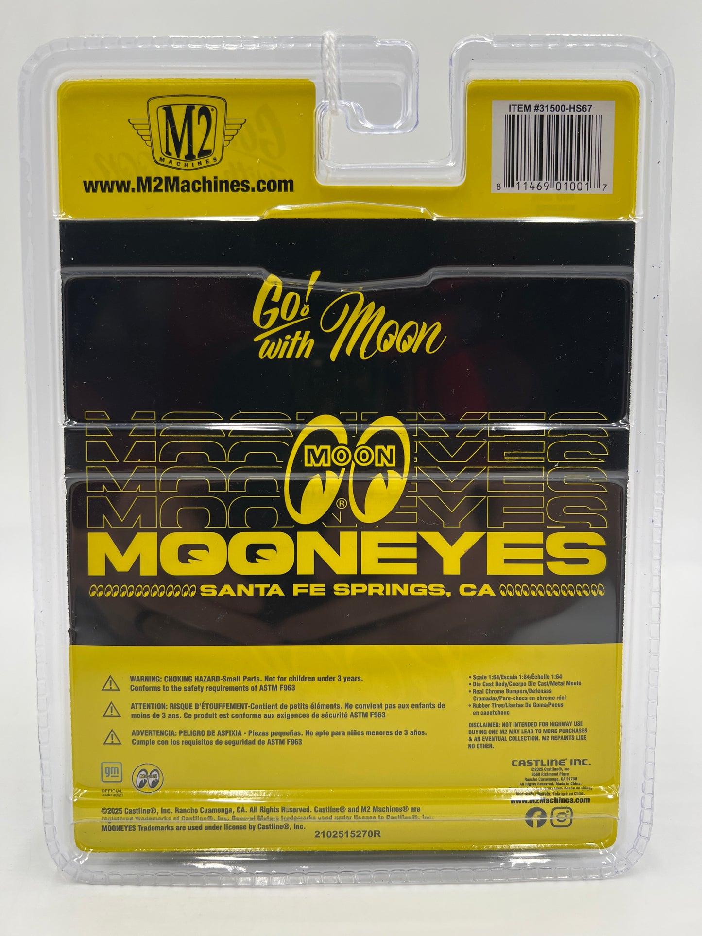M2 Machines Hobby Lobby Exclusive CHASE 1/400 Mooneyes OBS 1988 GMC Sierra 1500 Custom HS67