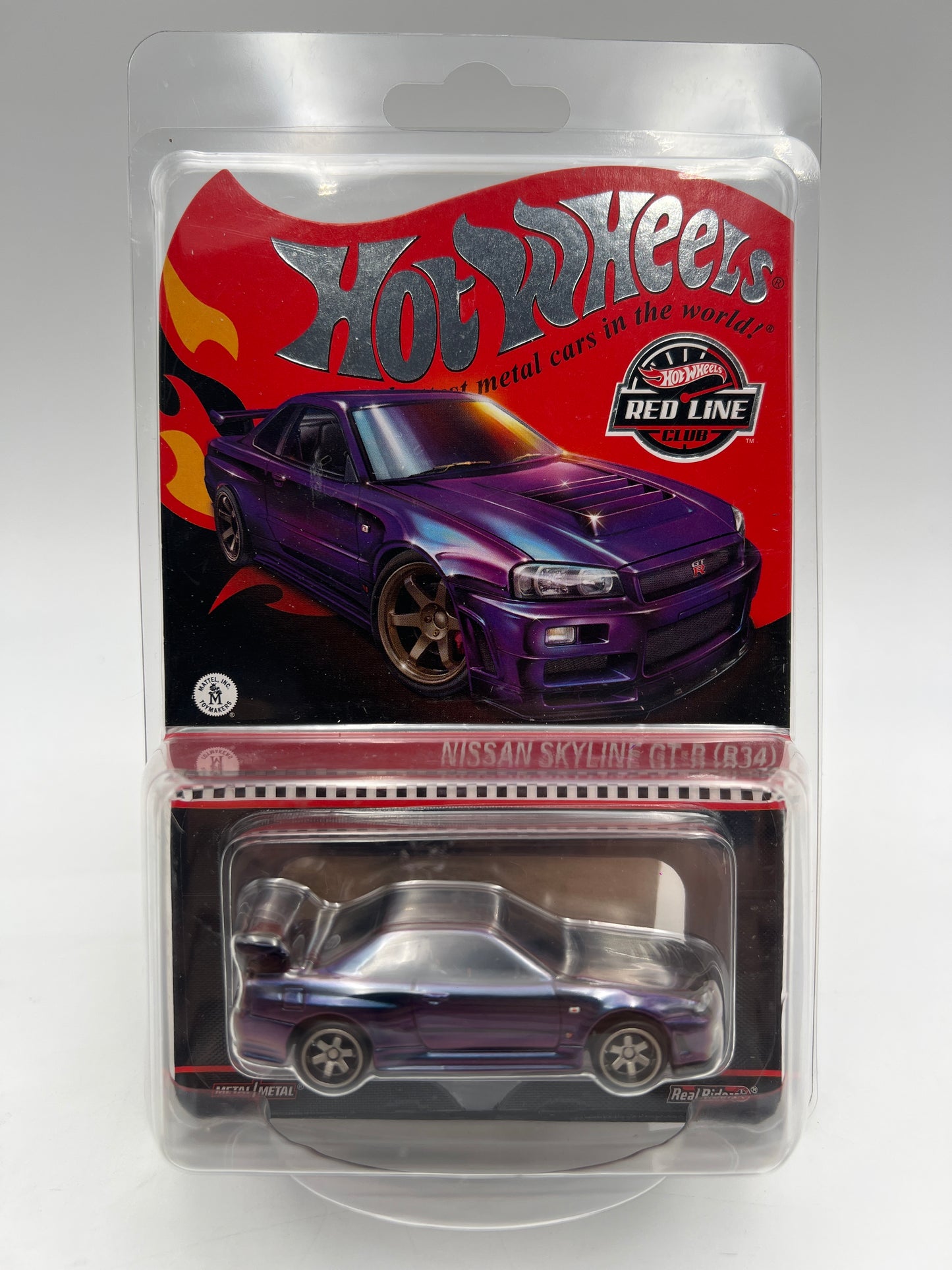 2024 Hot Wheels RLC Nissan Skyline GT-R R34 Chameleon W/Protector