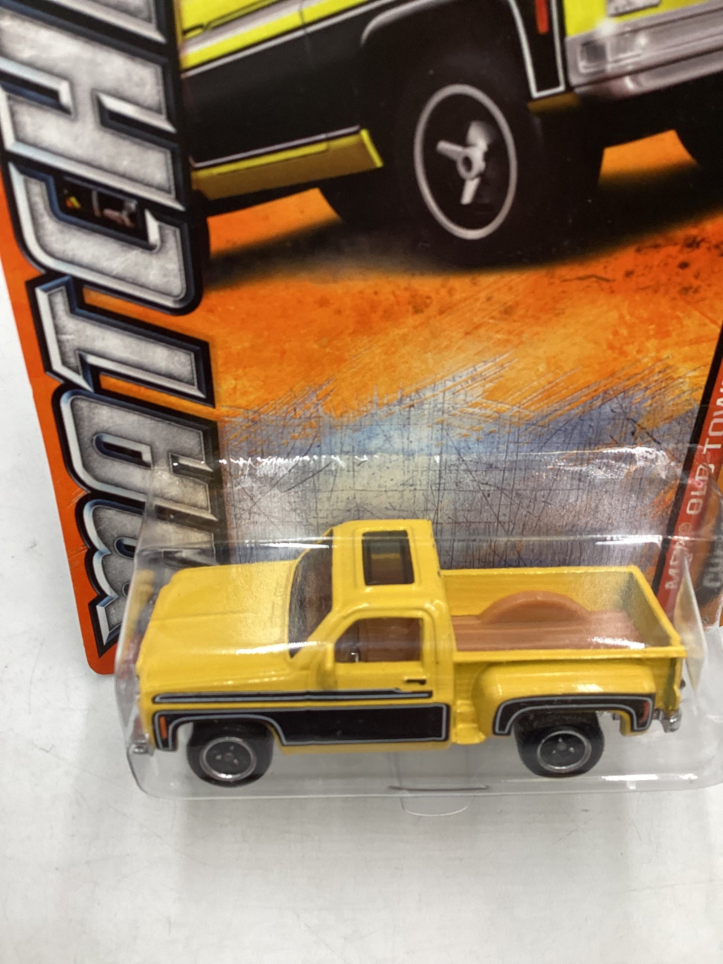 Matchbox MBX Old Town #6 Chevy Stepside Yellow