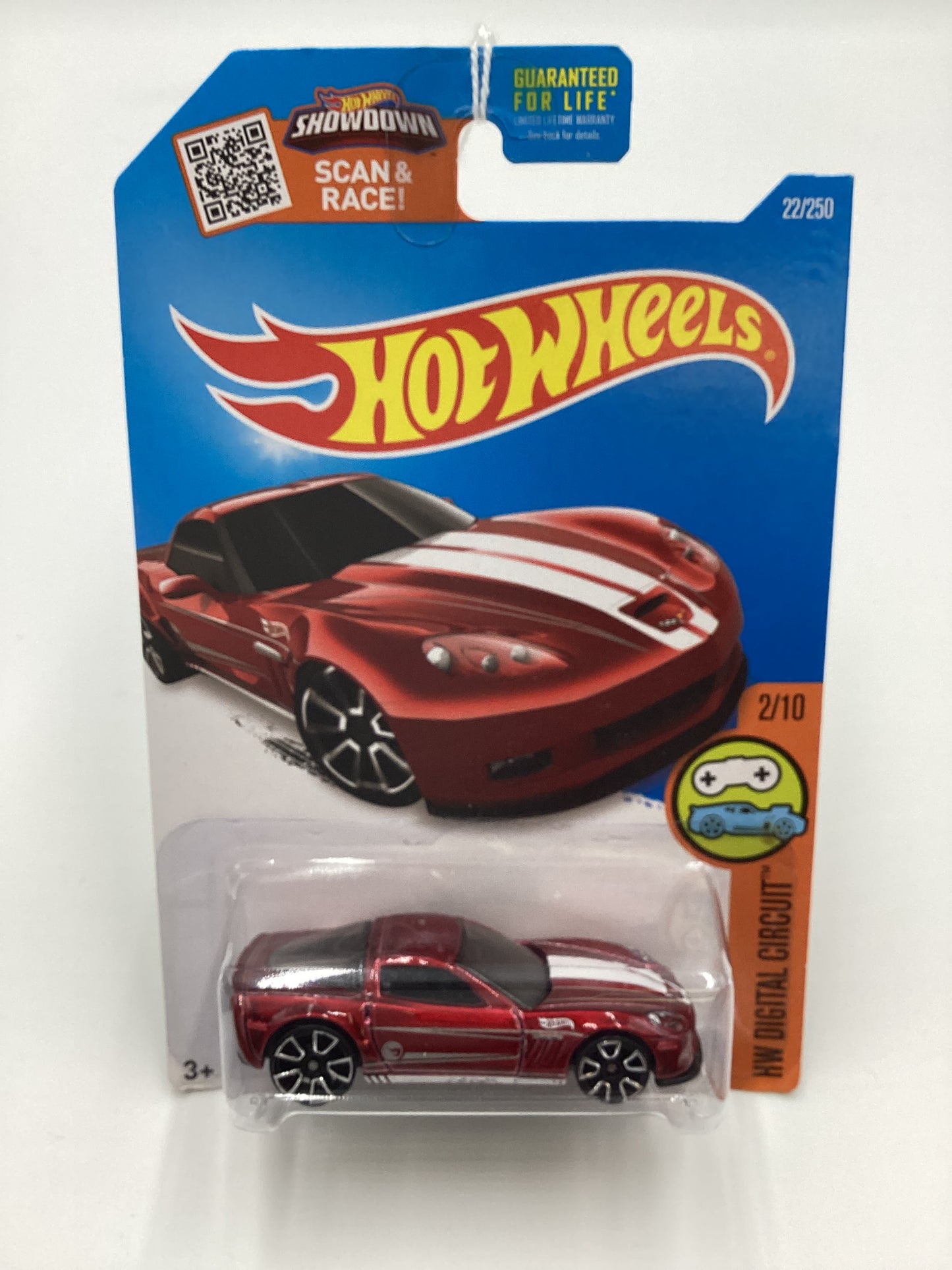 2016 Hot Wheels Treasure hunt #22 11 Corvette Grand Sport Red