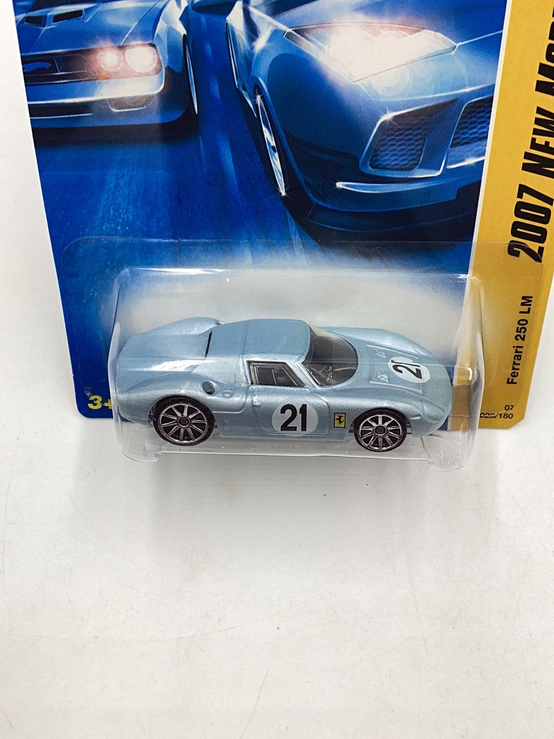 2007 Hot Wheels #023 Ferrari 250 LM silver