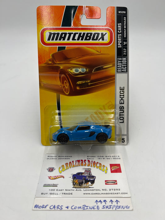 Matchbox Sports Cars Lotus Exige Blue #15