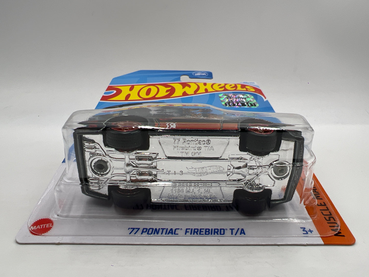 2024 Hot Wheels Factory Sealed Super Treasure Hunt #206 L Case 77 Pontiac Firebird T/A W/Protector