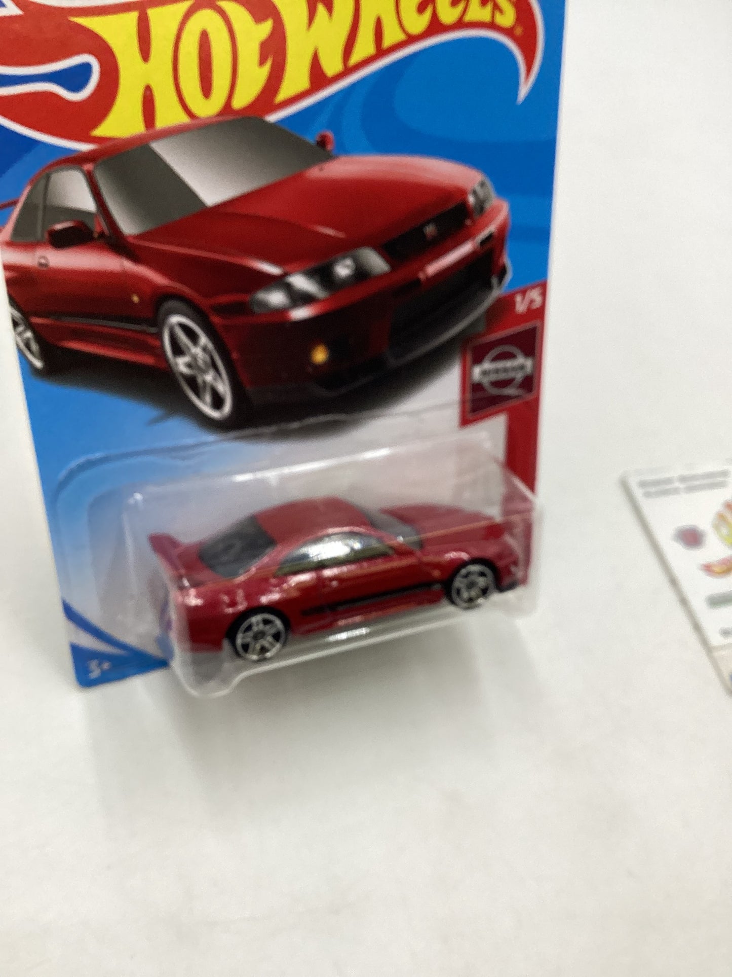 2019 Hot Wheels #006 Red Nissan Skyline GT-R BCNR33 81G