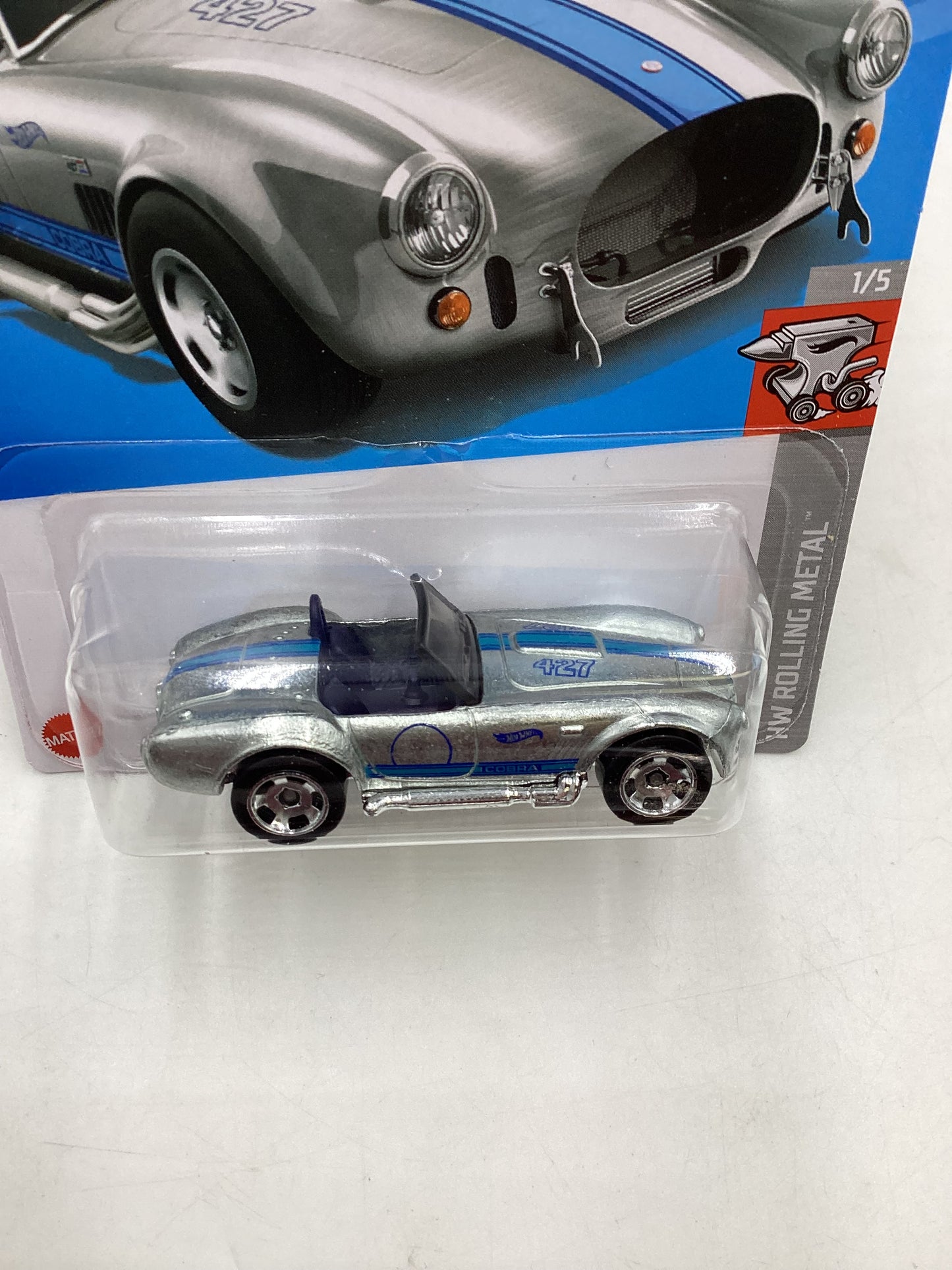 2024 Hot Wheels #181 Shelby Cobra 427 S/C 33B