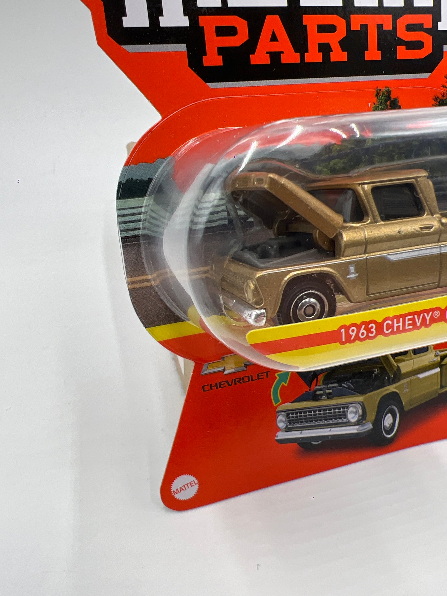 Matchbox Moving Parts #18 1963 Chevy C10 Pickup Gold 164D