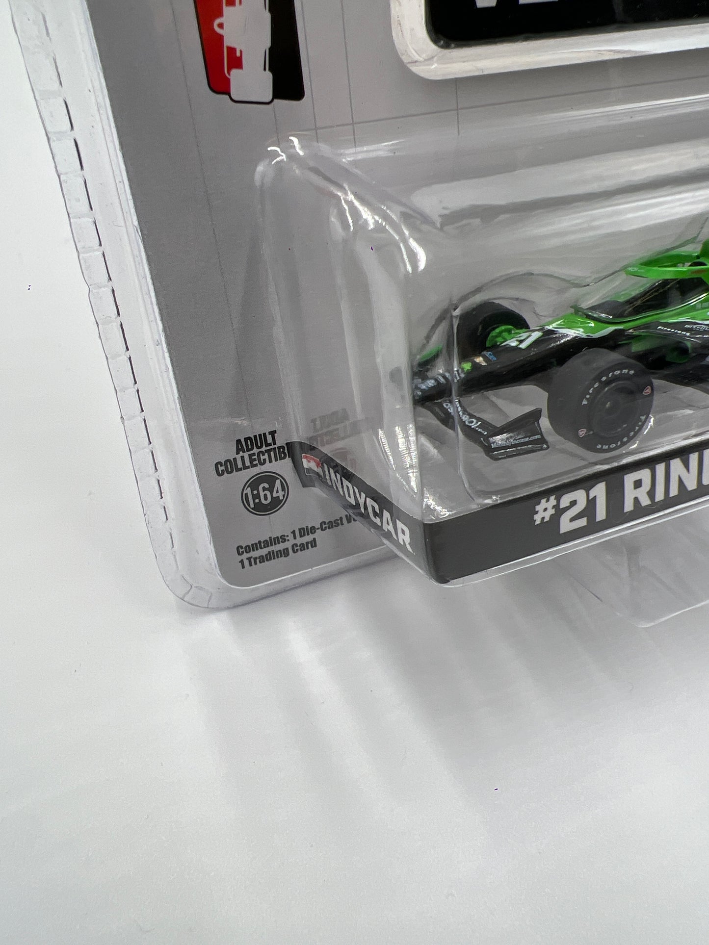 Greenlight NTT Indycar Series #21 Rinus Veekay F1 Car Green 177B