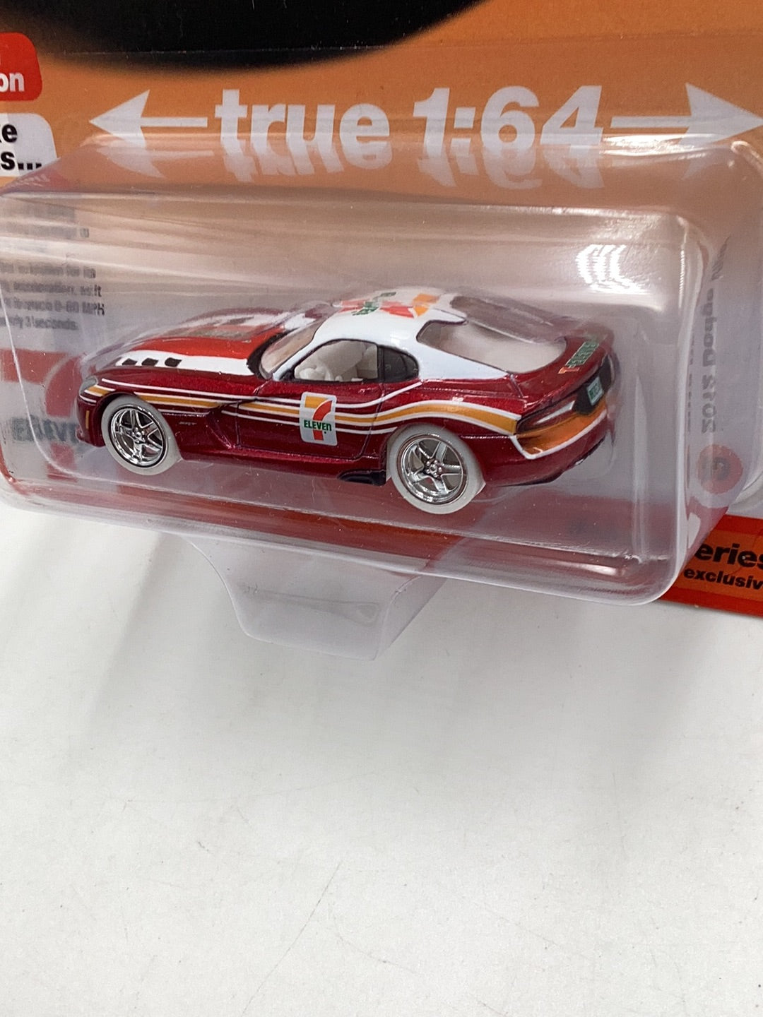 Auto world 7-Eleven 7-11 2012 Dodge Viper ultra red chase