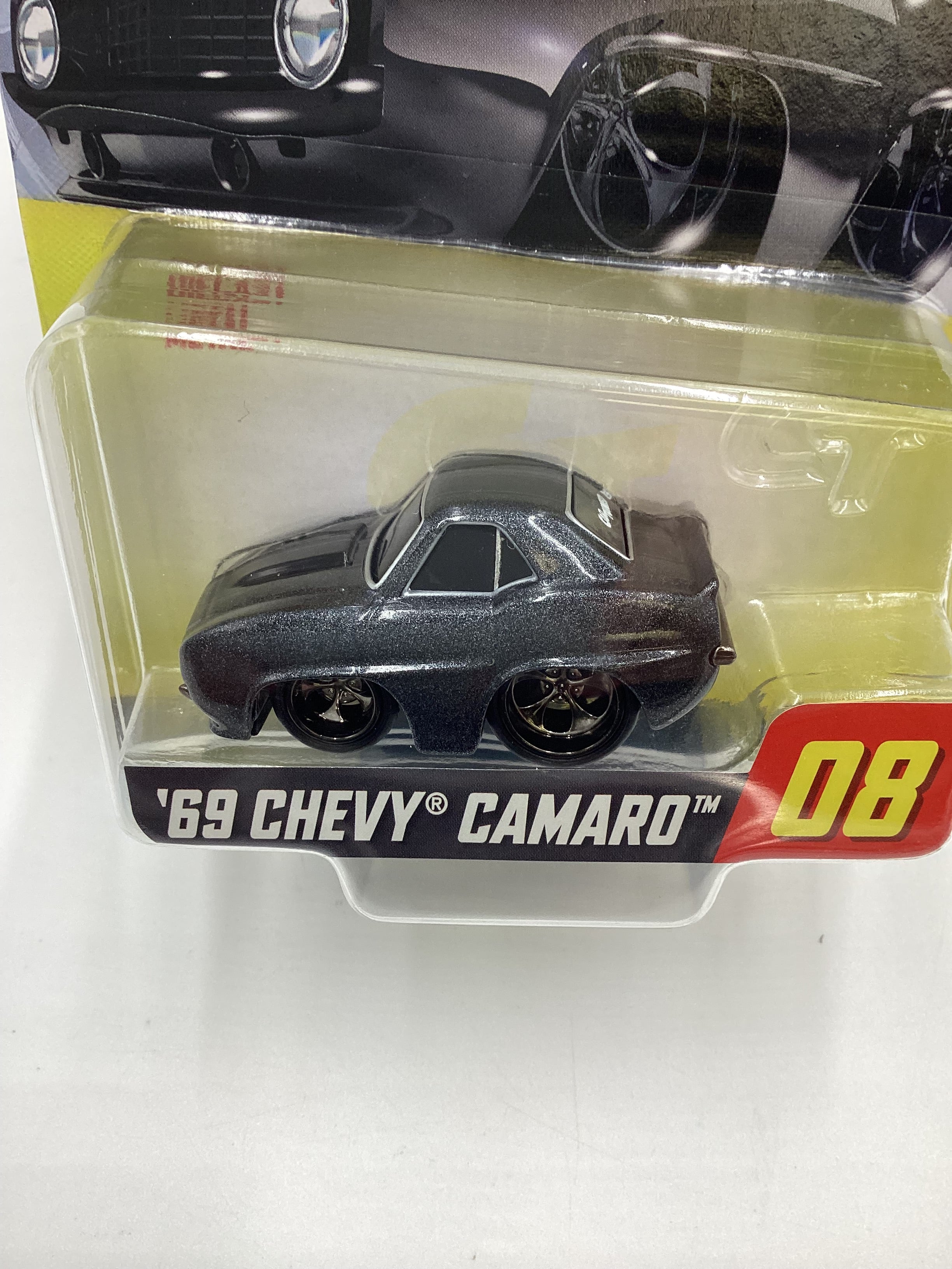 2024 Car Tuned Series 1 #08 69 Chevy Camaro Black Walgreens