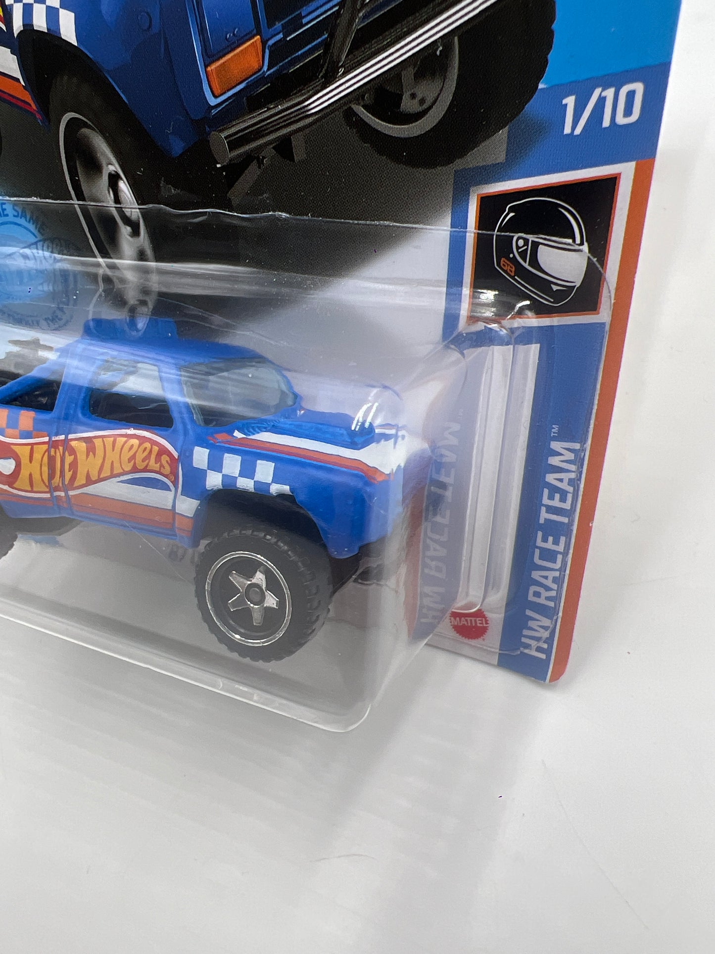 2021 Hot Wheels Race Team #168 87 Dodge D100 Blue 49A