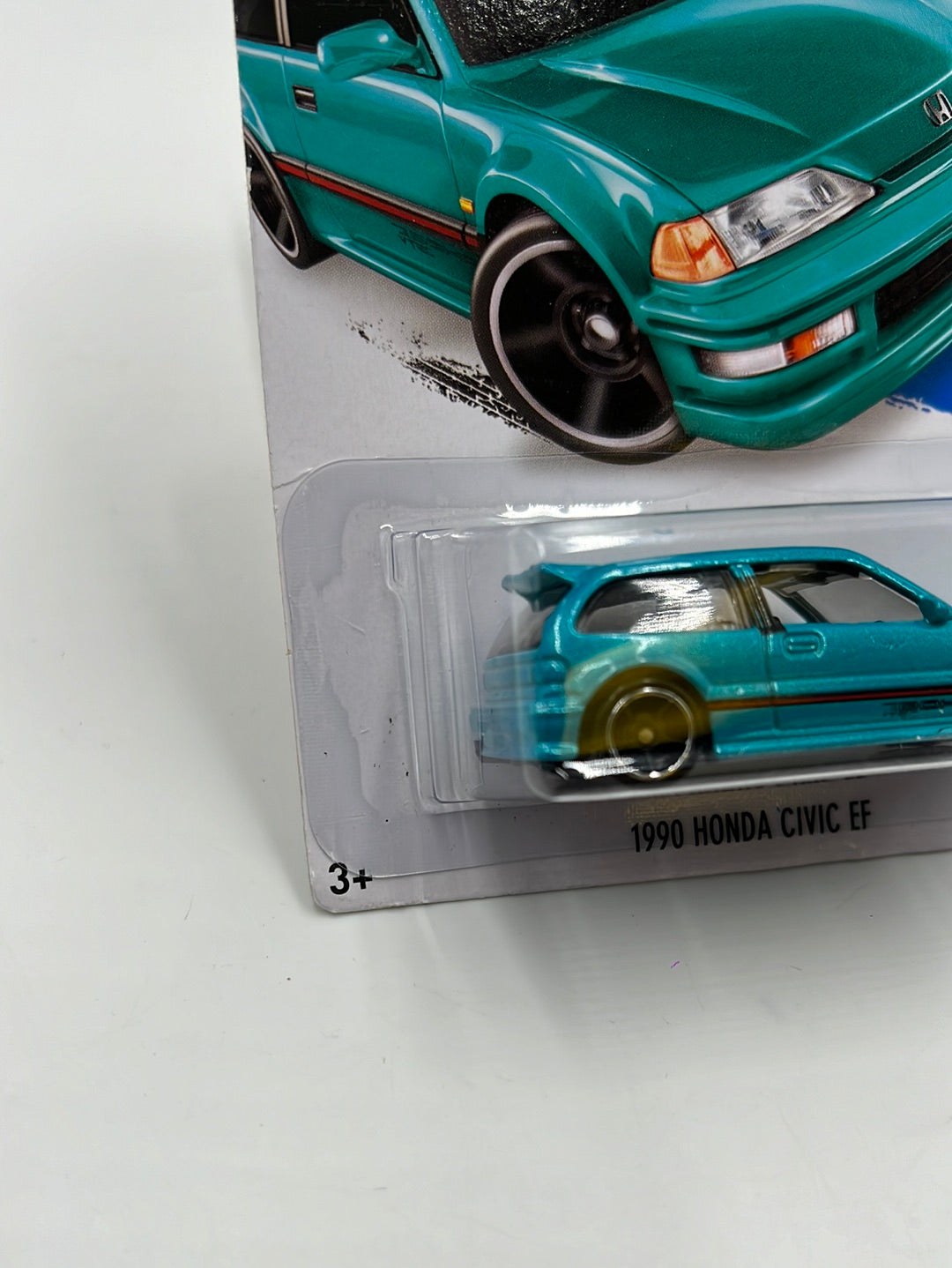 Hot Wheels 2014 HW City 1990 Honda Civic EF #30 *Bad Card*