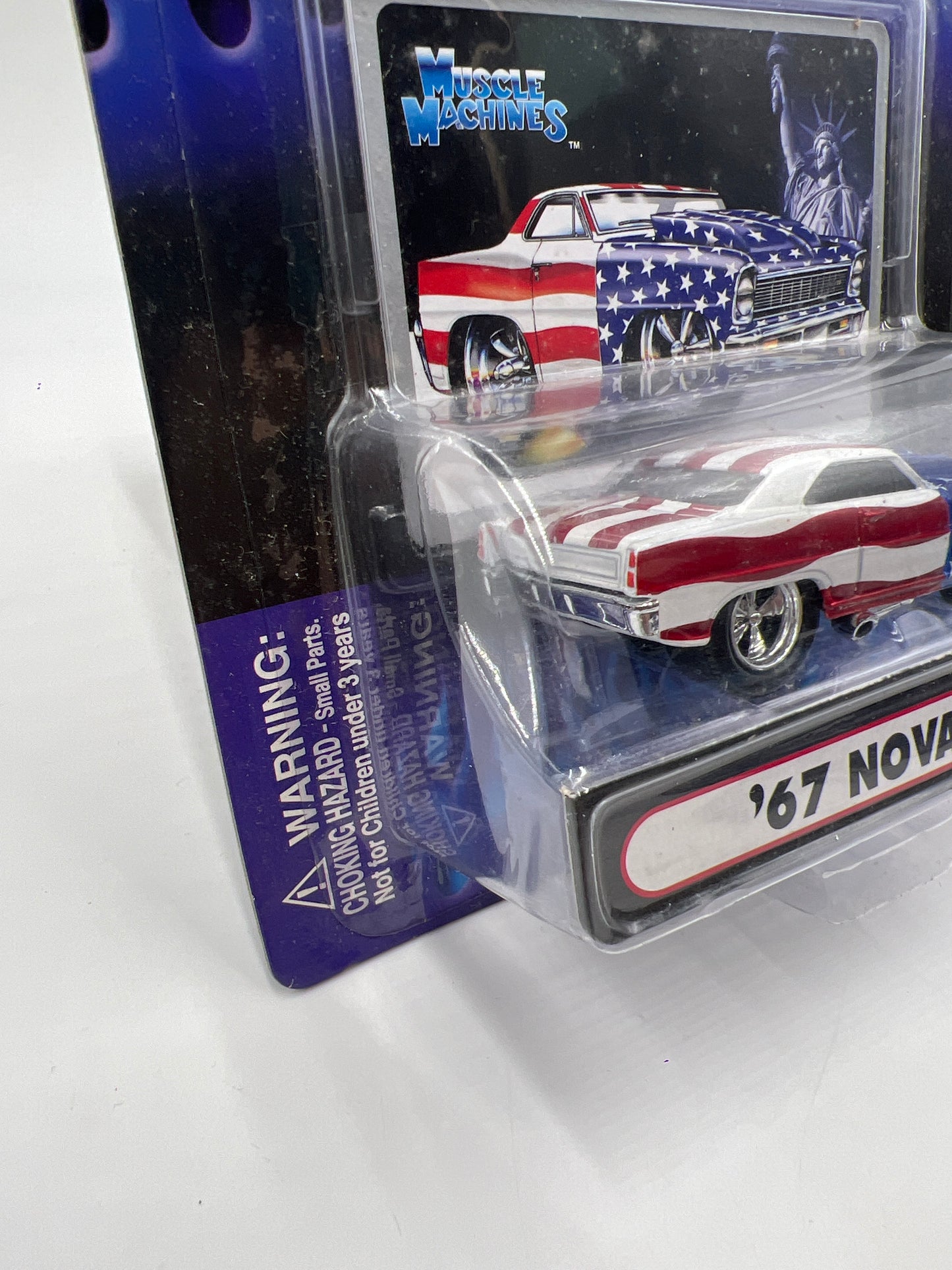 Muscle Machines 67 Nova American Flag 02-82 222C