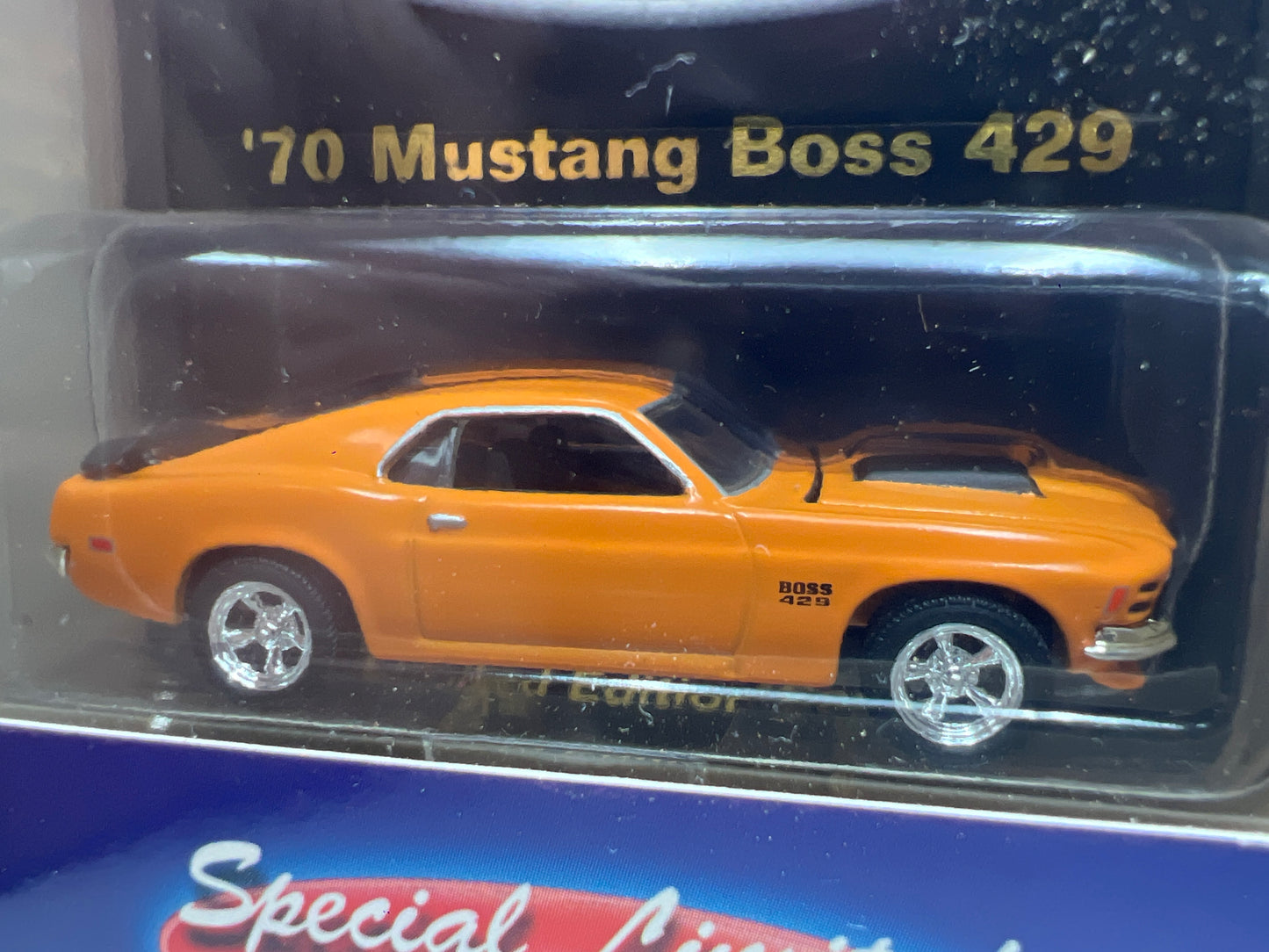 Hot Wheels Collectibles Hot Rod Magazine Street Machines 70 Boss Mustang 429 Orange