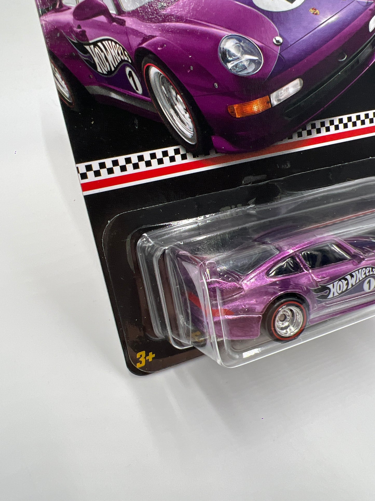 2023 Hot Wheels Dollar General Mail In #1 Porsche 993 GT2 Purple W/Protector