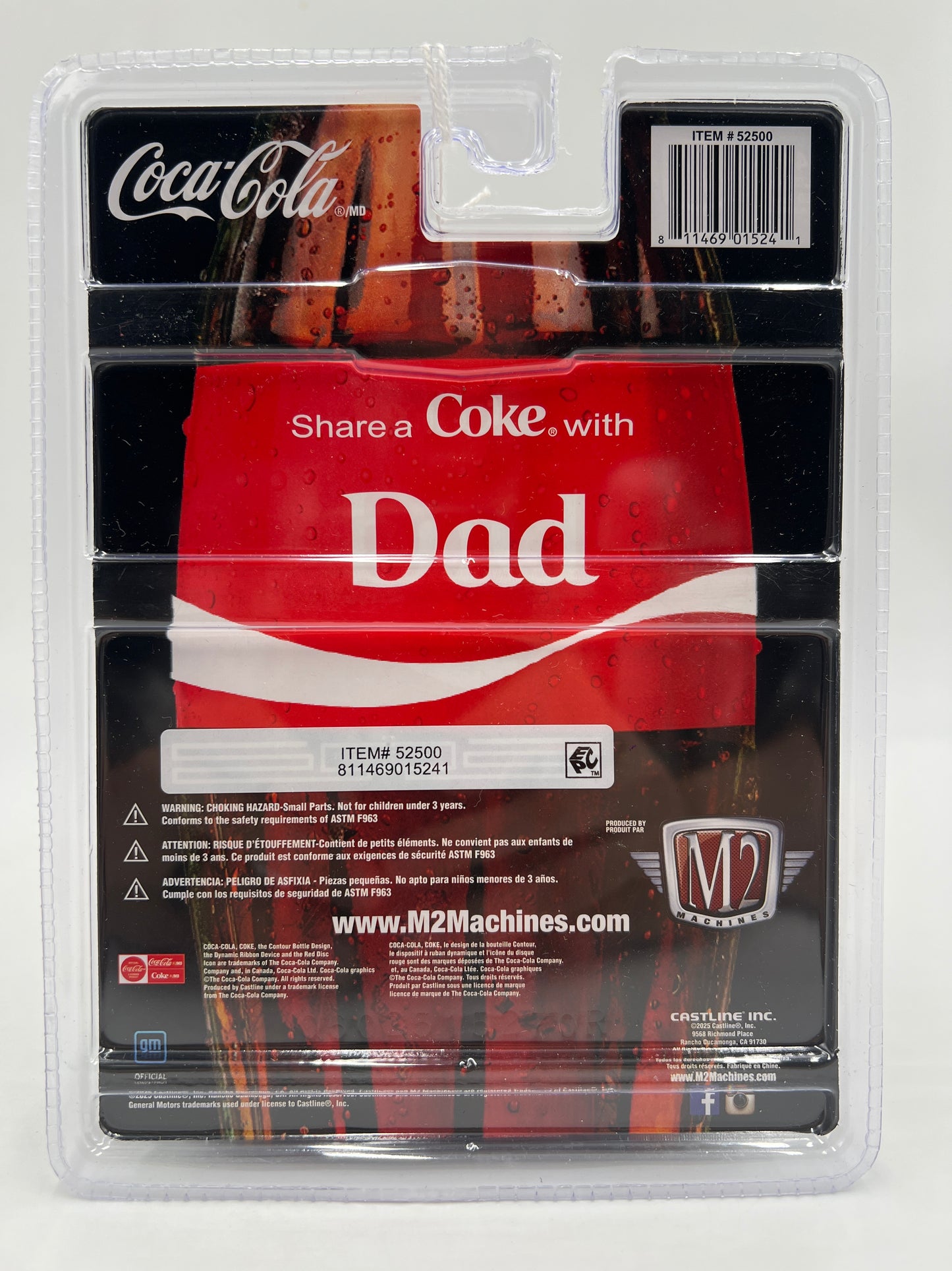 M2 Machines Coca Cola CHASE 1973 Chevrolet Cheyenne 10 Dad A58