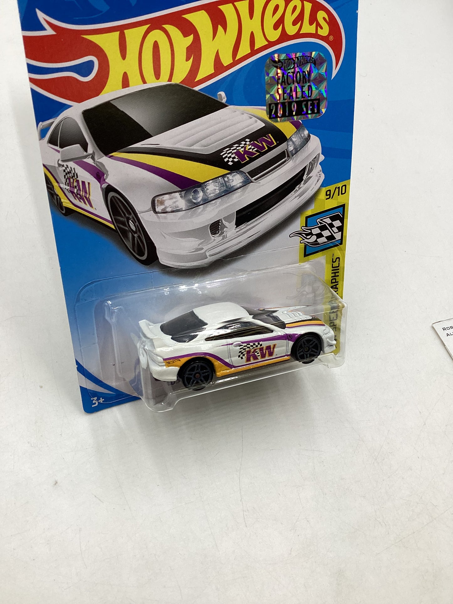 2019 Hot Wheels Factory Sealed #5 Custom 01 Acura Integra GSR White 101i