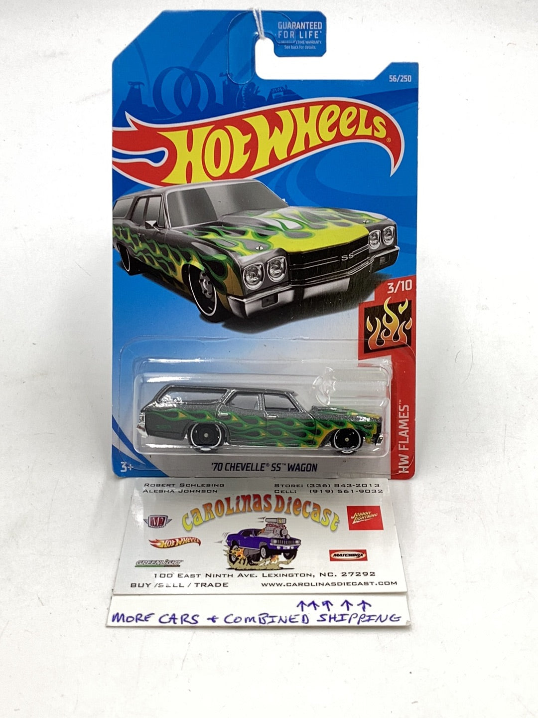 2019 Hot wheels #56 70 Chevelle SS Wagon 18F