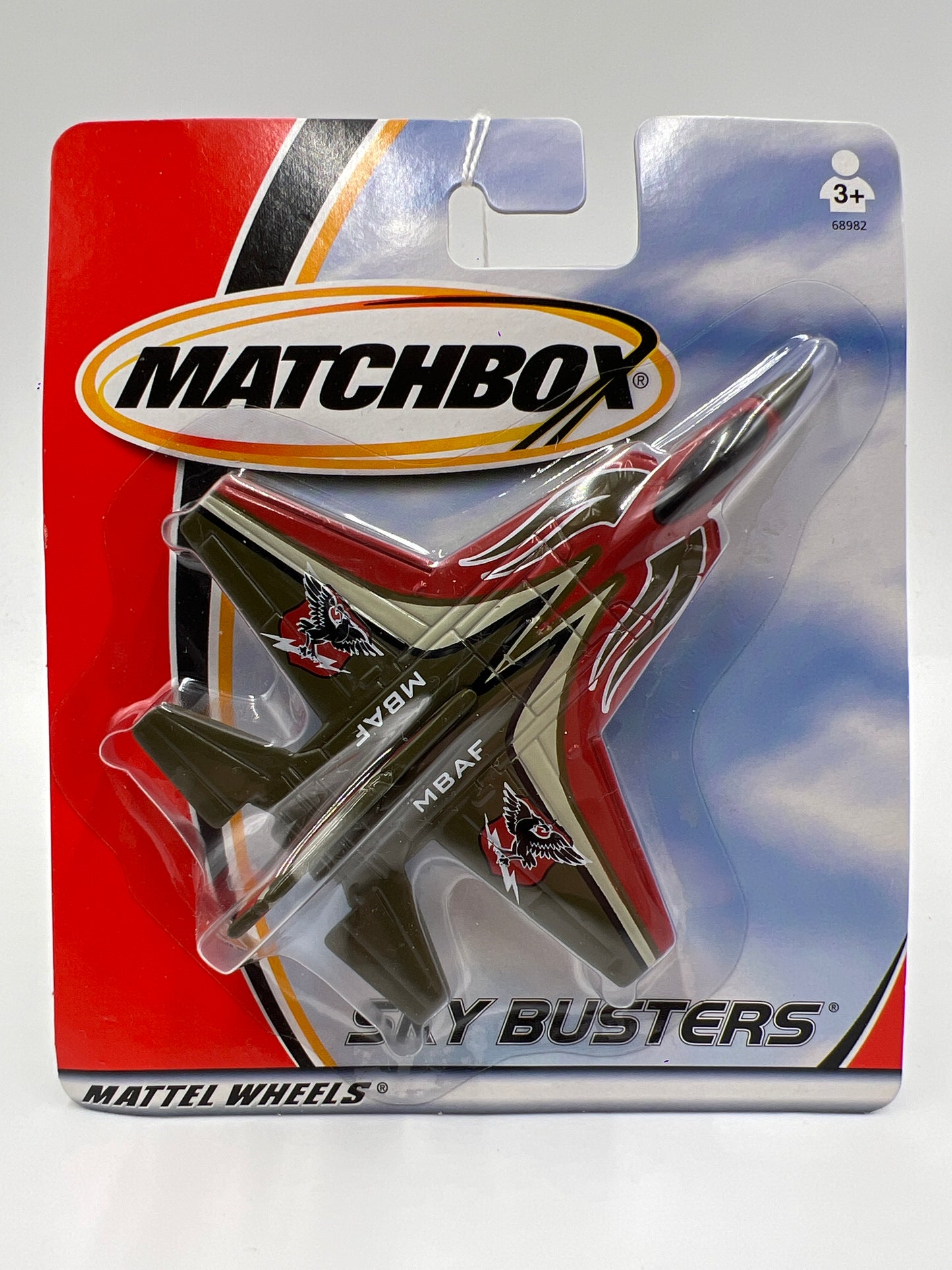 Matchbox Sky Busters Stealth Fighter MBAF Green/Red OO7