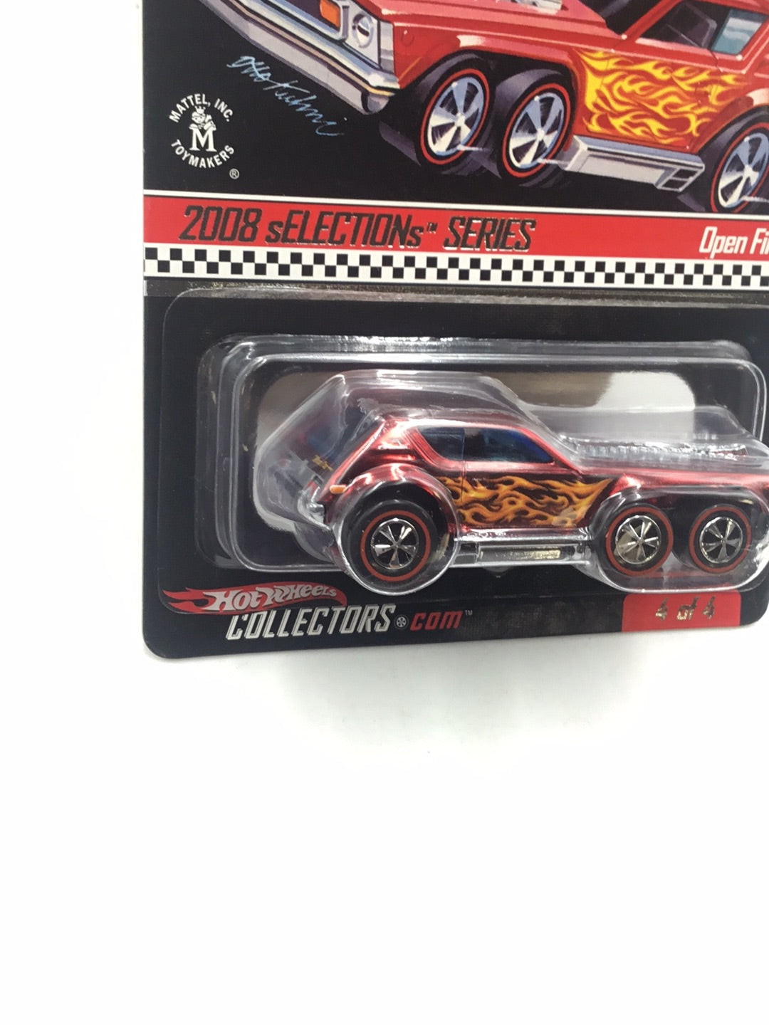 2008 hot wheels redline club RLC Open Fire #4  Number 5277/5791