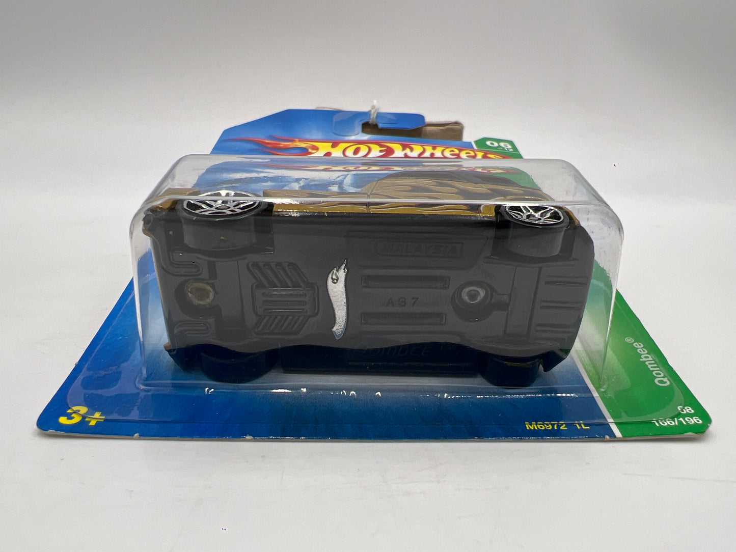 2008 Hot Wheels Treasure Hunt #166 Qombee Gold/Black