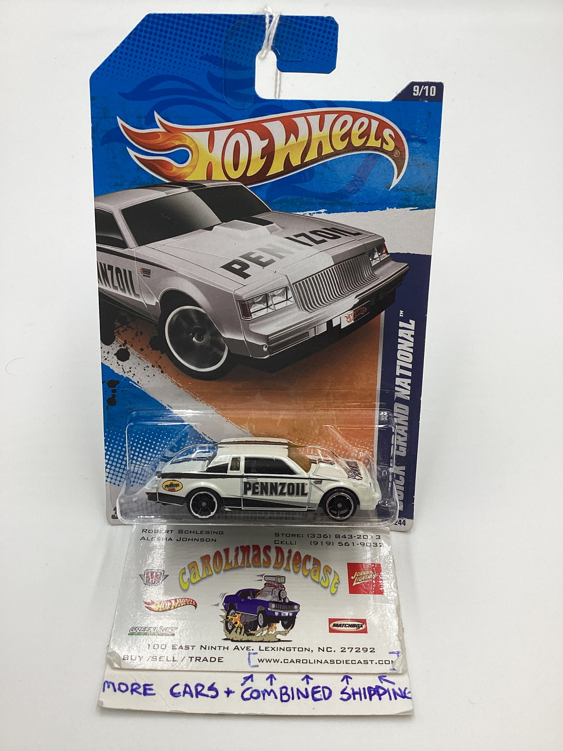 Hot Wheels RLC sELECTIONs 2010 '57 Buick (LE 2960/3455 Hot Wheels RLC sELECTIONs 2010 '57 Buick (LE 2960/3455
