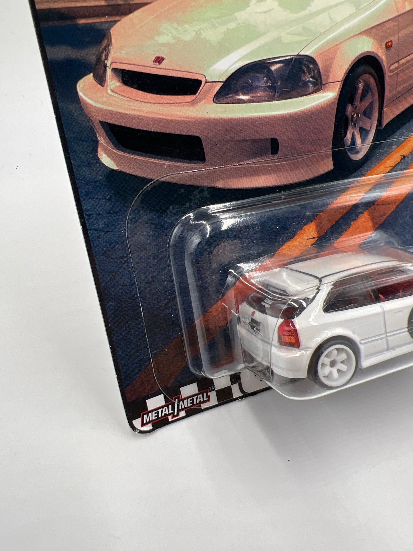 Hot Wheels Premium Boulevard Gold Label 99 Honda Civic Type R EK9 White 261D