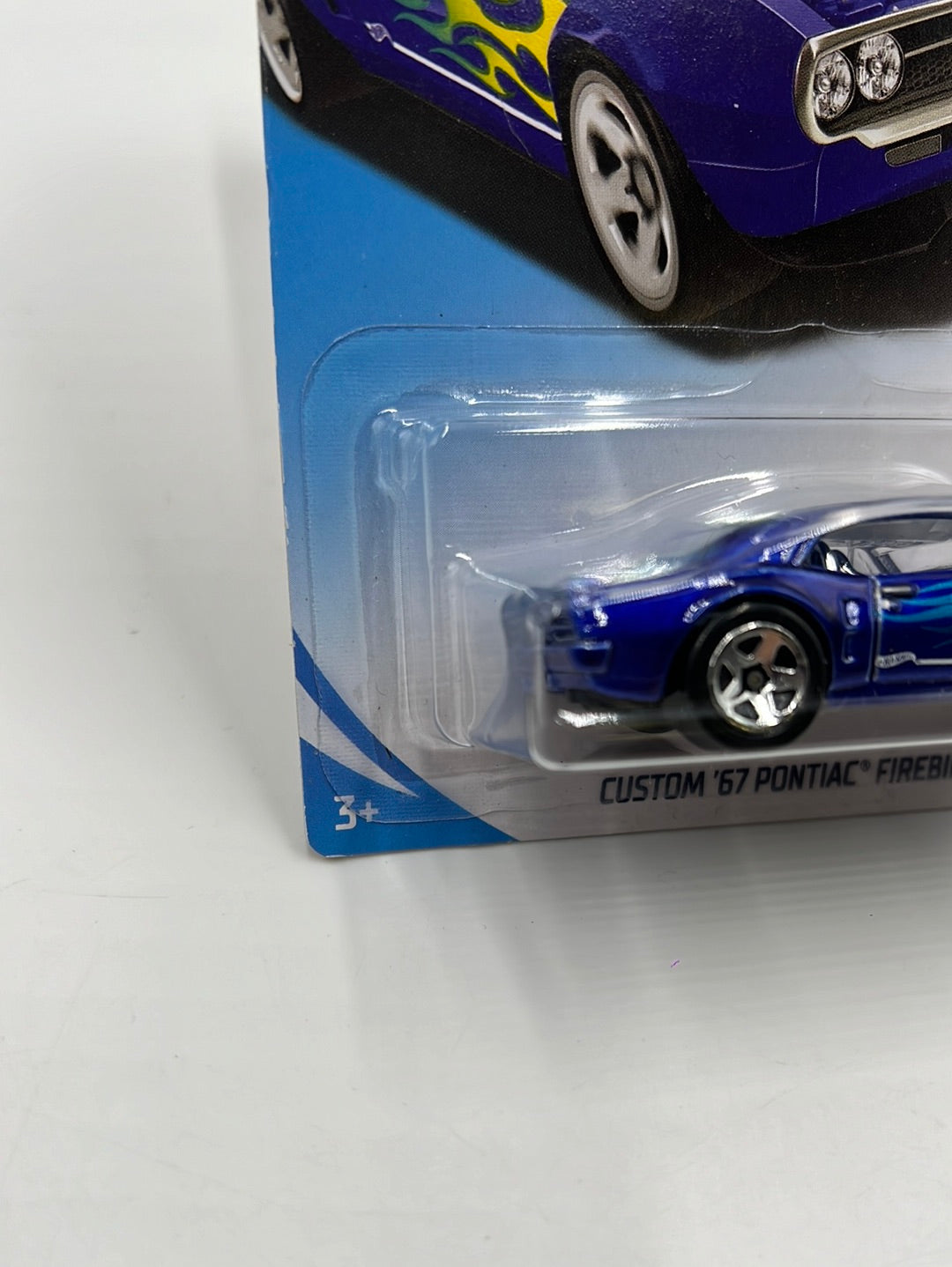 Hot Wheels 2018 Custom 67 Pontiac Firebird Blue #324 37D