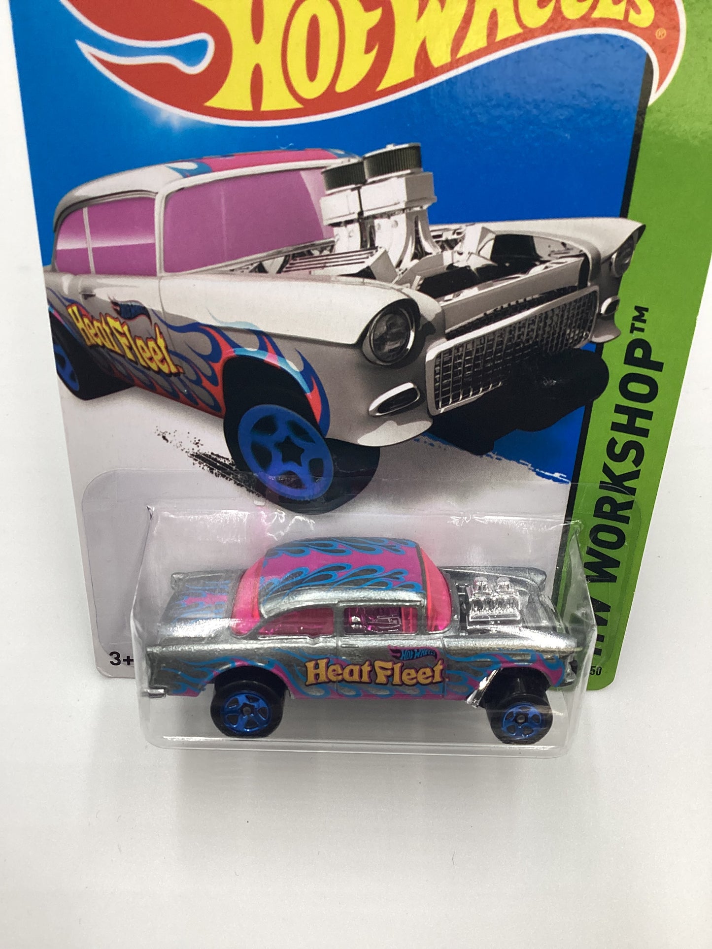 2015 Hot Wheels Zamac #207 55 Chevy Bel Air Gasser