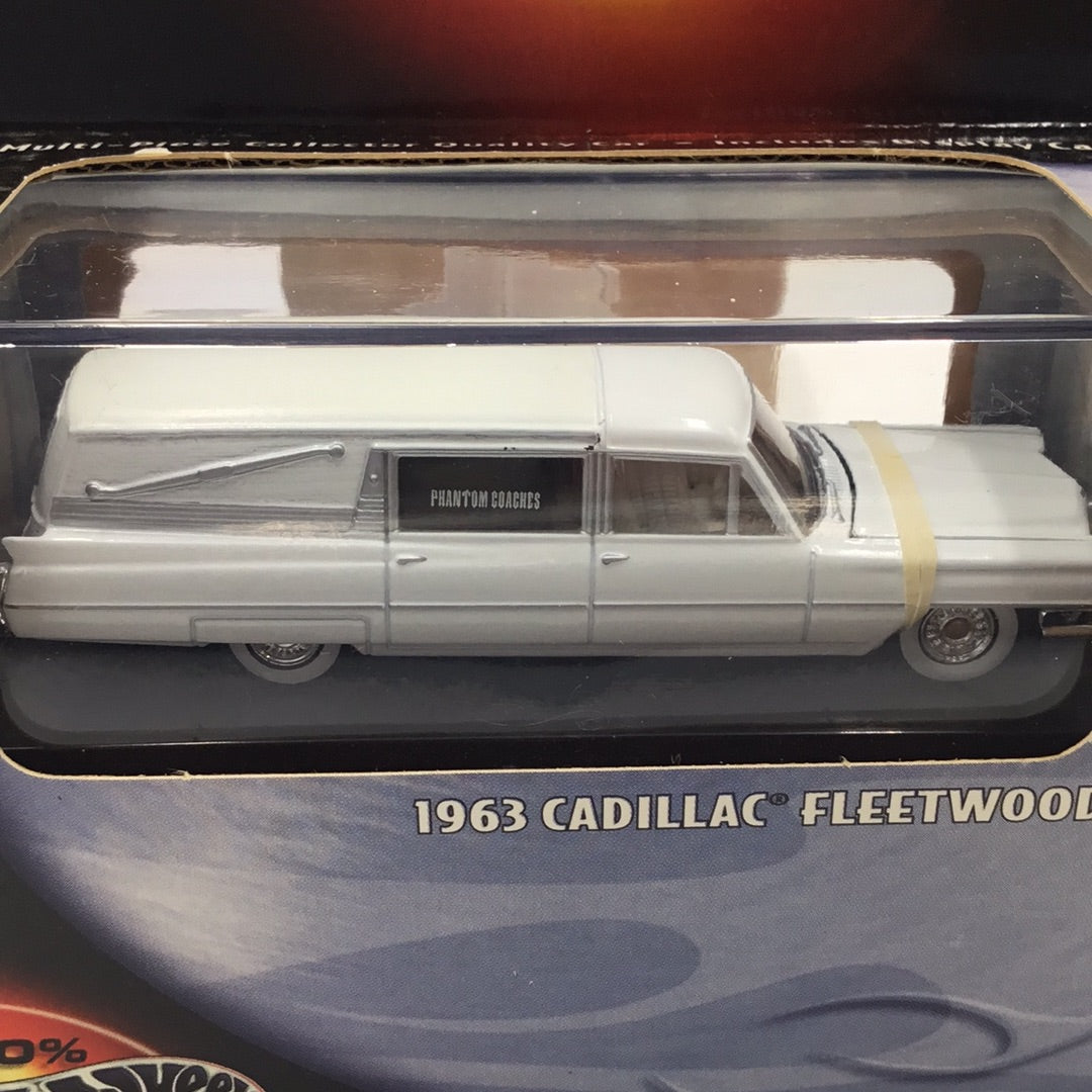 Hot Wheels Black Box 100% 1963 Cadillac Fleetwood Hearse