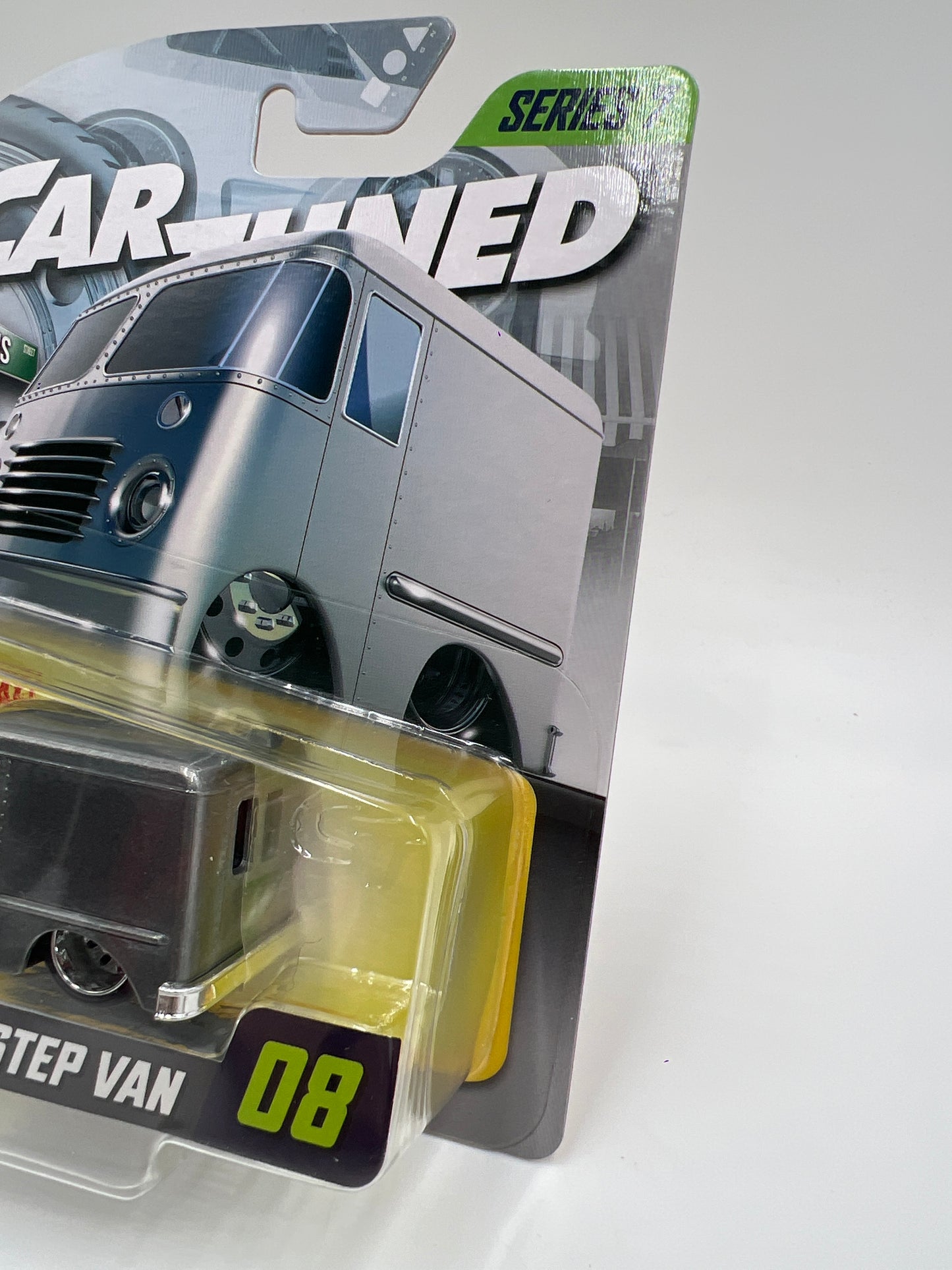 MGA Car Tuned Series 7 #8 54 Grumman Step Van Raw Metal