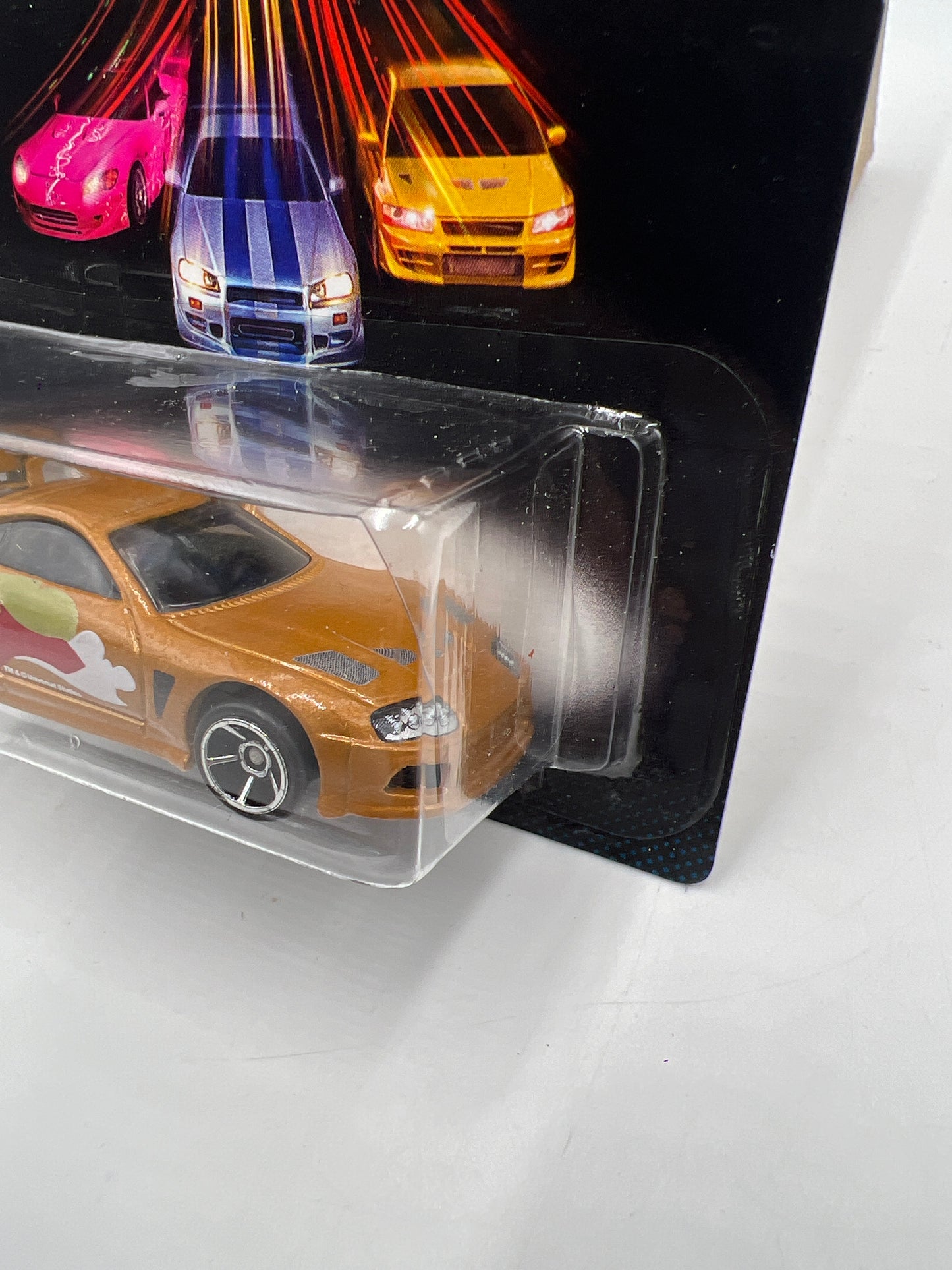 2015 Hot Wheels Fast & Furious #2 2Fast 2Furious 94 Toyota Supra Gold W/Protector