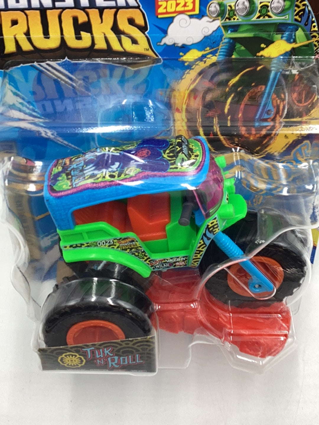 Hot wheels Monster Trucks Tuk n Roll 130D