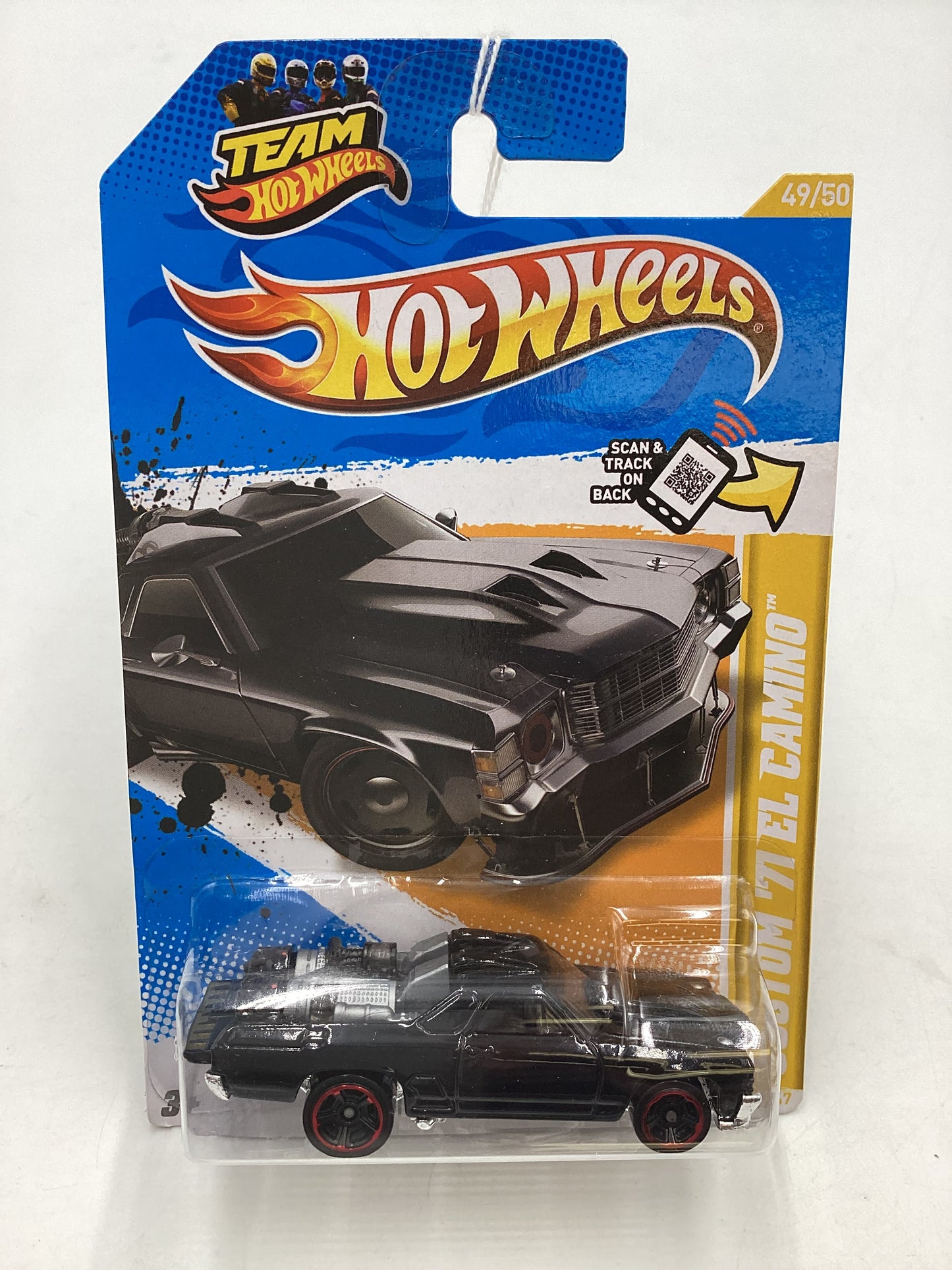 2012 Hot Wheels #49 Custom 71 El Camino 13C
