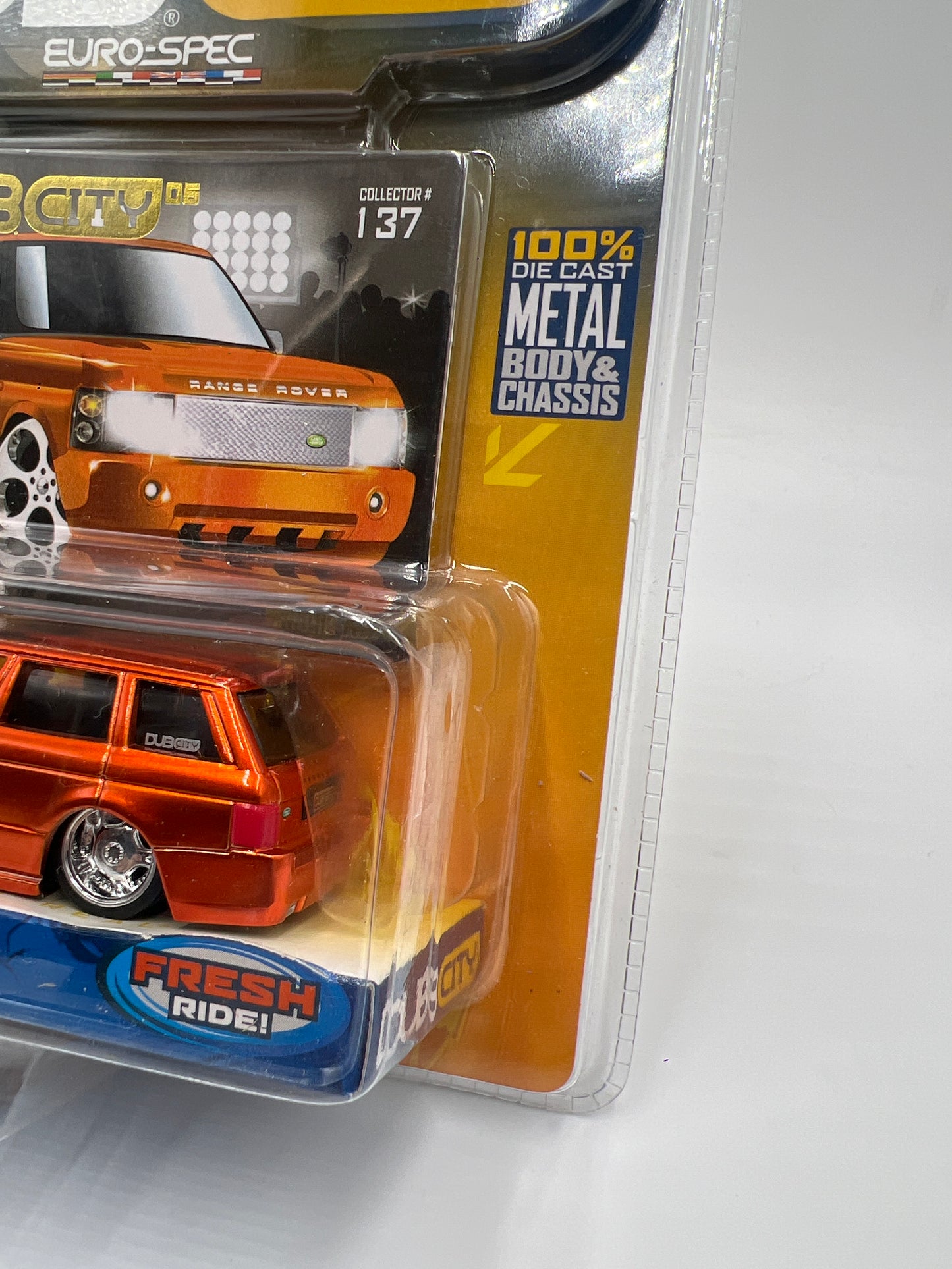 Jada Toys Dub City Euro Spec Wave 13 #137 Range Rover Orange SR